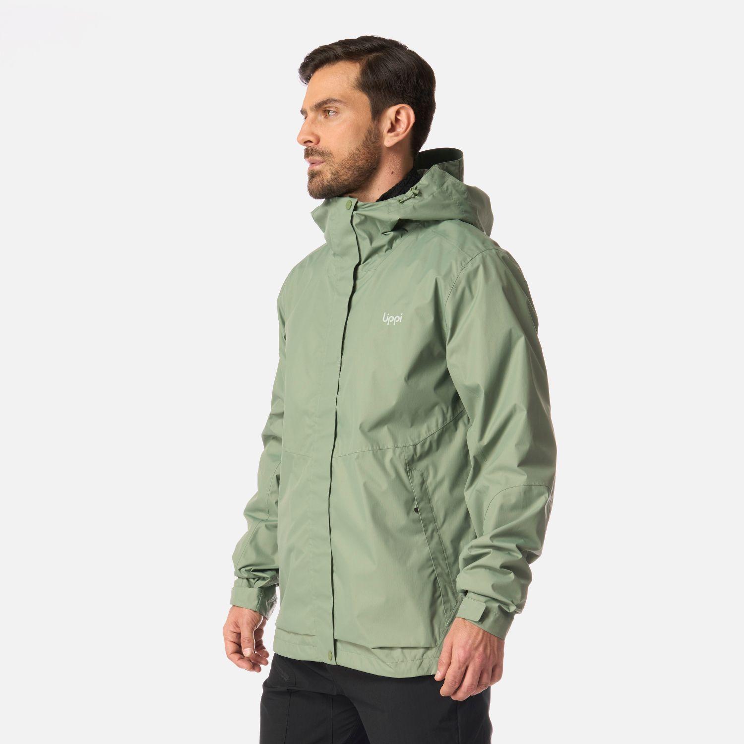 Chaqueta Hombre Blizzard B-Dry Hoody Jade Oscuro Lippi I25-2