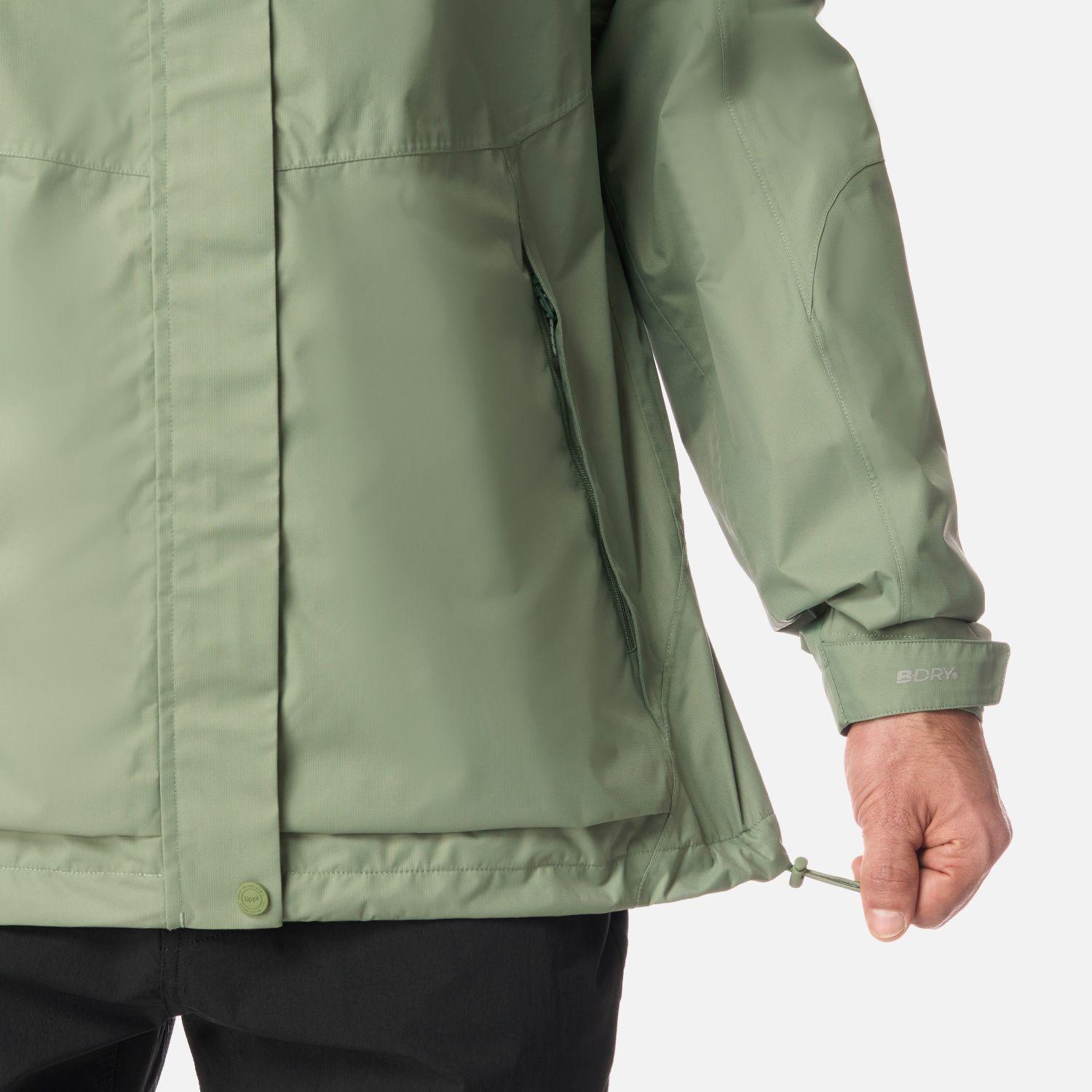 Chaqueta Hombre Blizzard B-Dry Hoody Jade Oscuro Lippi I25-3