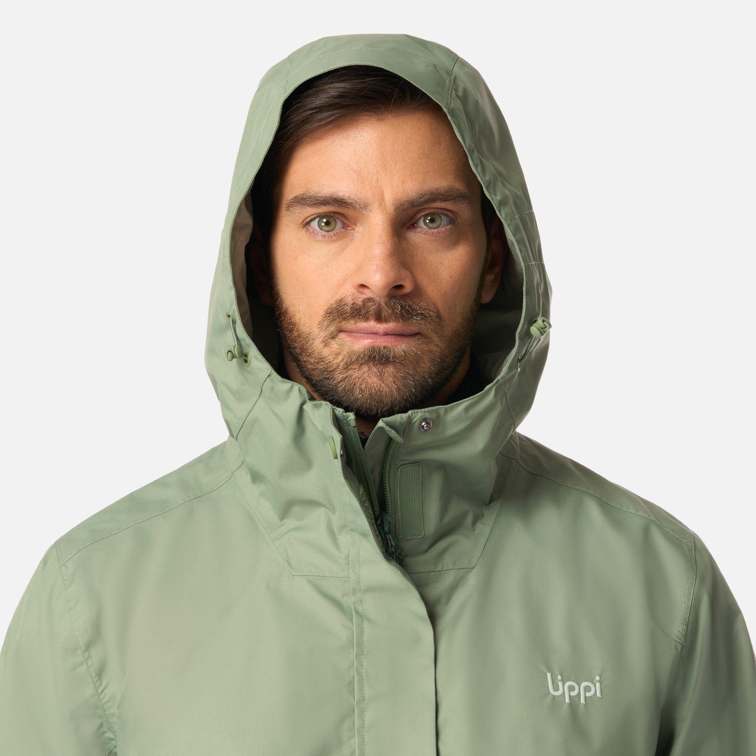 Chaqueta Hombre Blizzard B-Dry Hoody Jade Oscuro Lippi I25-5