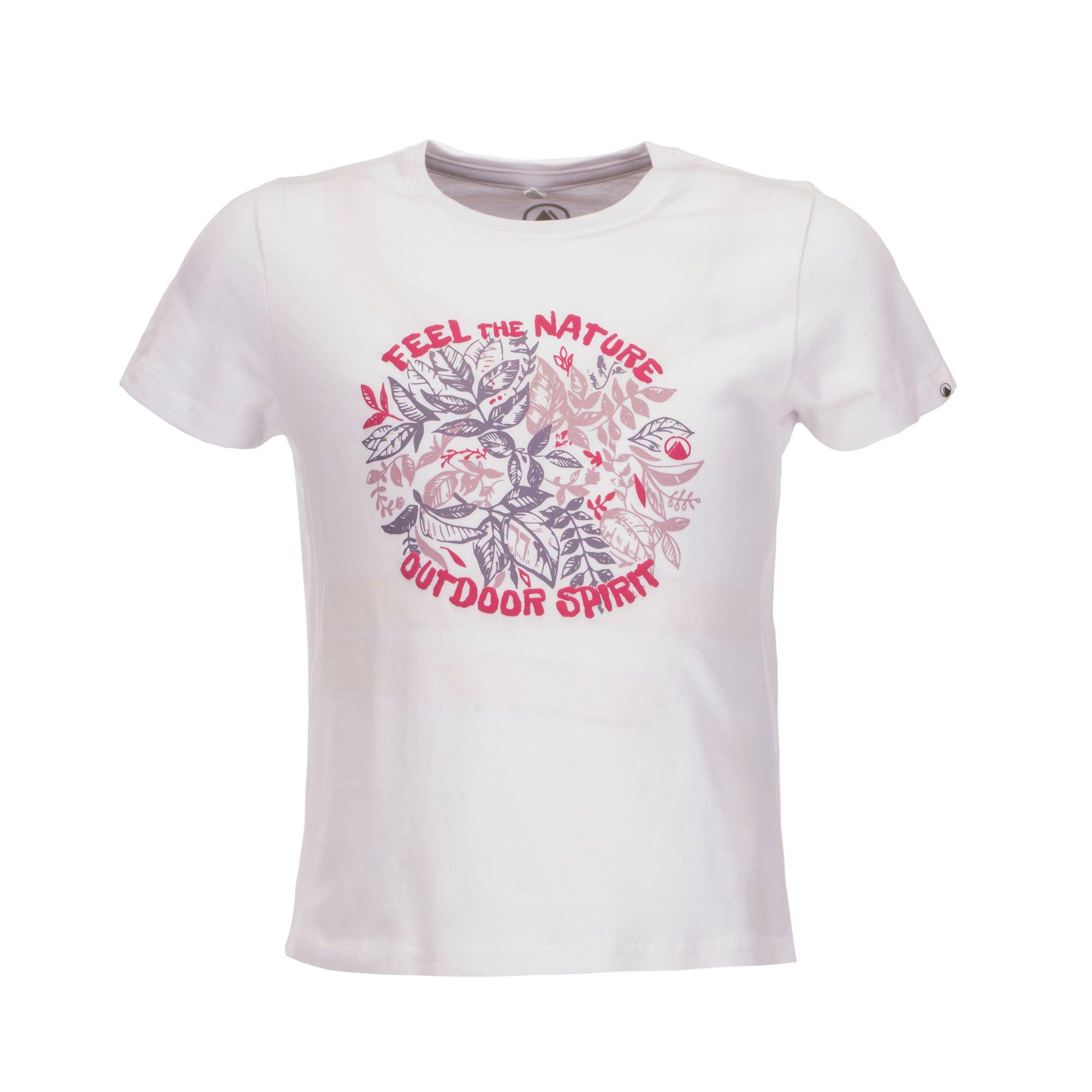 Polera Niña Discover UV-Stop T-Shirt Blanco Lippi-0
