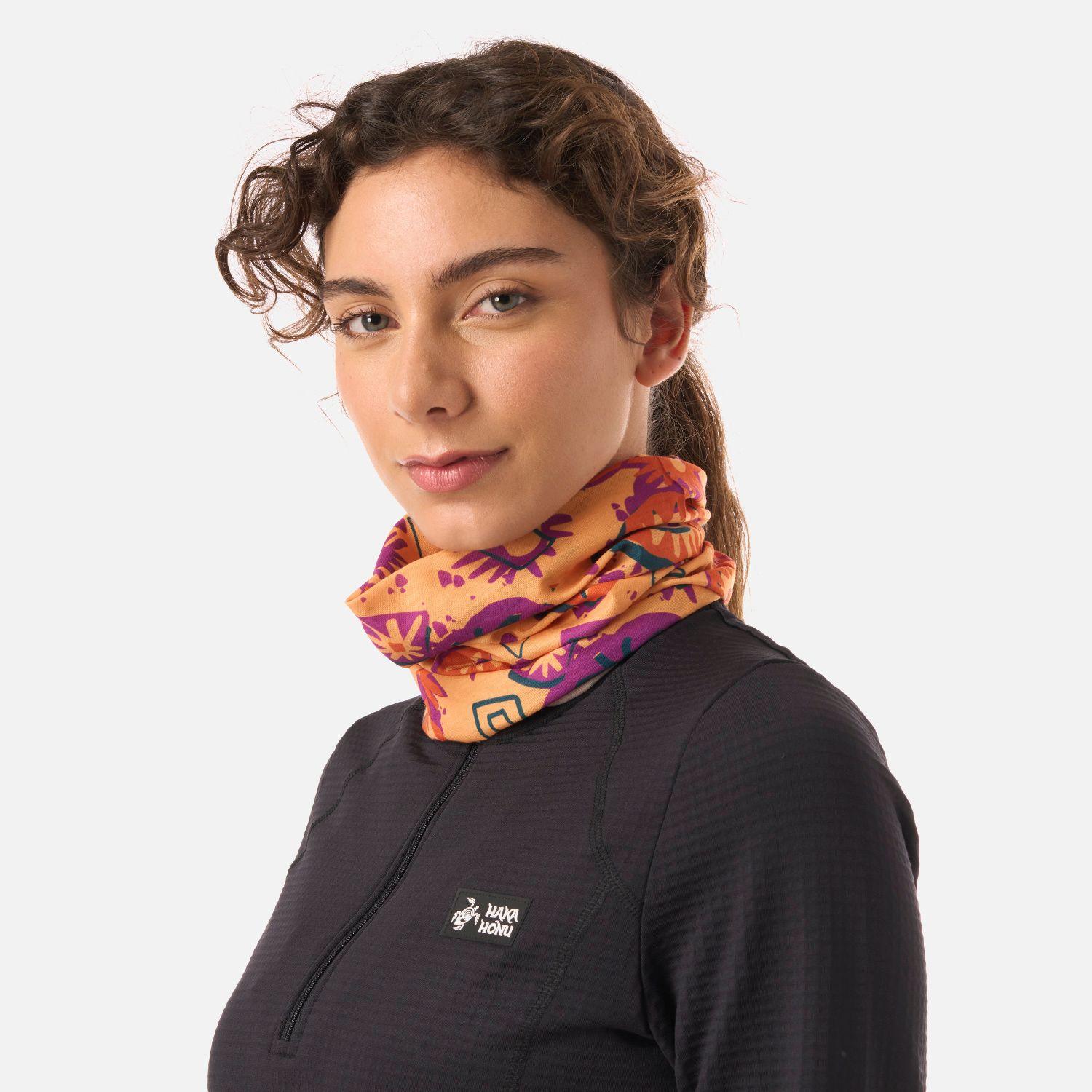 Headex Unisex Arrayan Print Naranja Claro Haka Honu V26-2