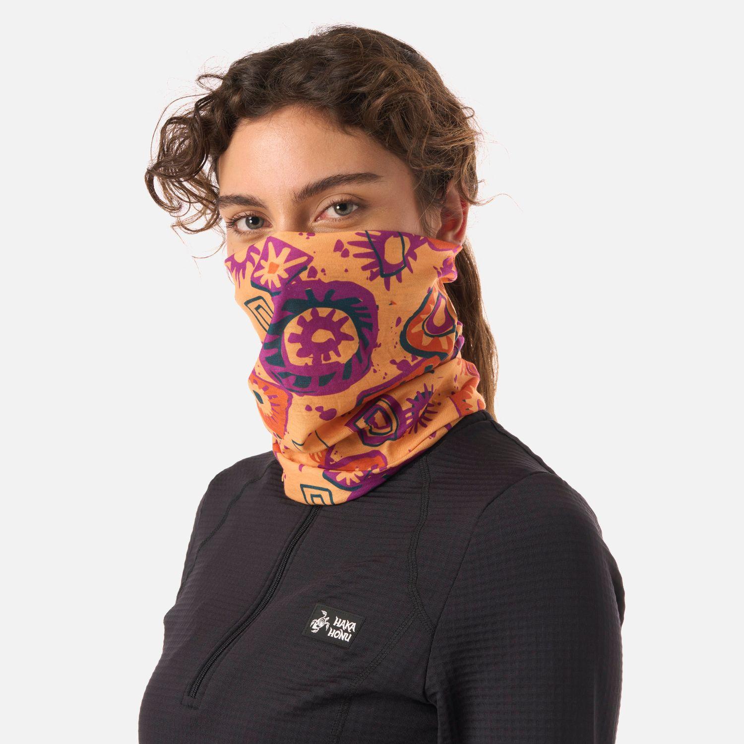 Headex Unisex Arrayan Print Naranja Claro Haka Honu V26-3