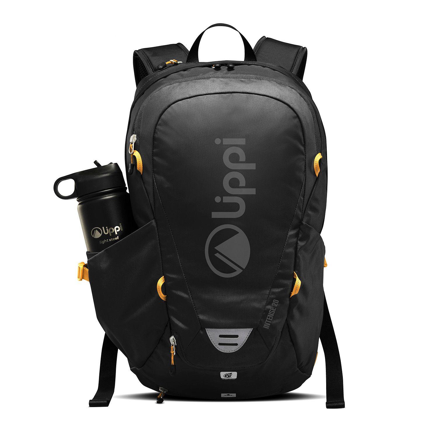 Mochila Unisex Intense 20L Daypack Negro Lippi-2