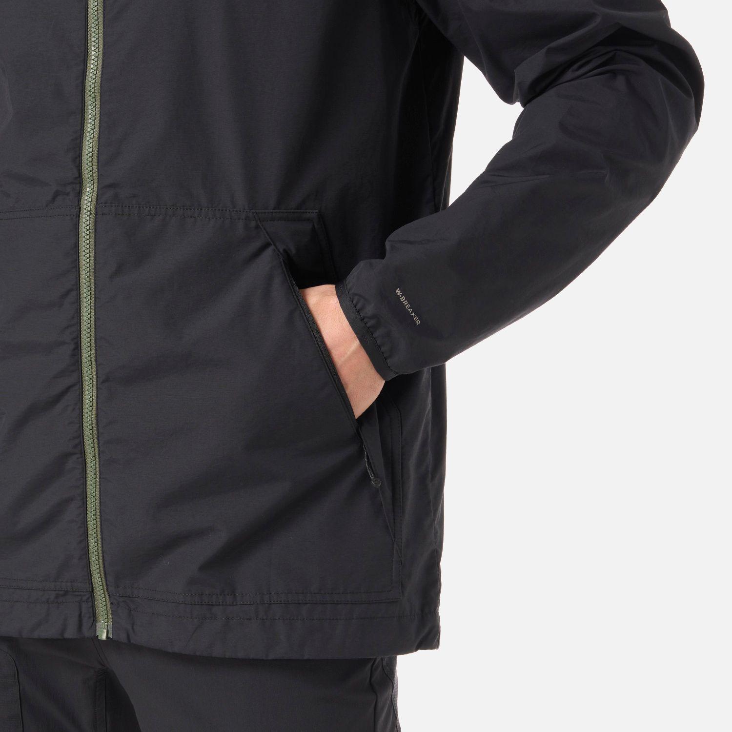 Chaqueta Hombre WindLand WindBreaker Hoody Jacket Negro Lippi V26-4