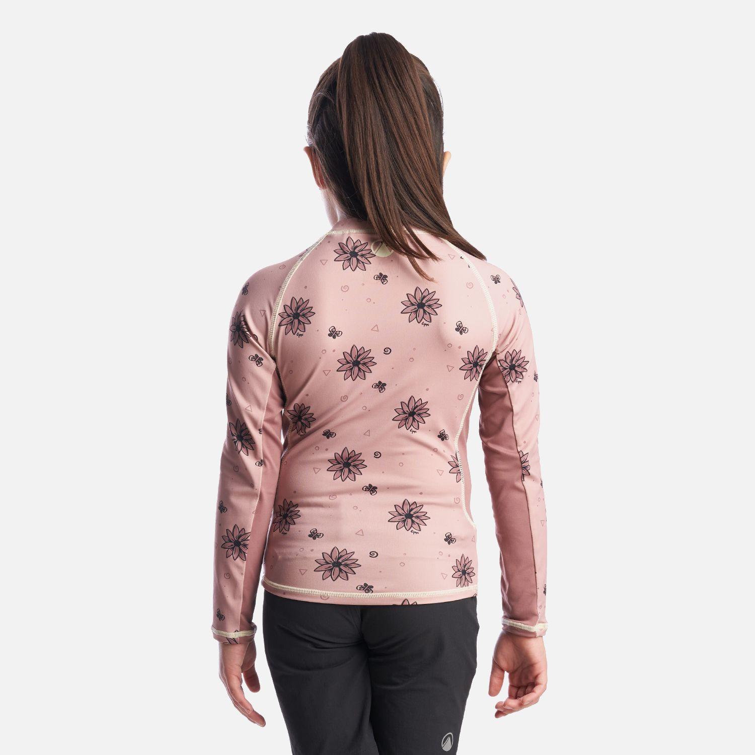 Traje de Baño Niña Sun Pro Long Sleeve T-Shirt Rosa Lippi-3