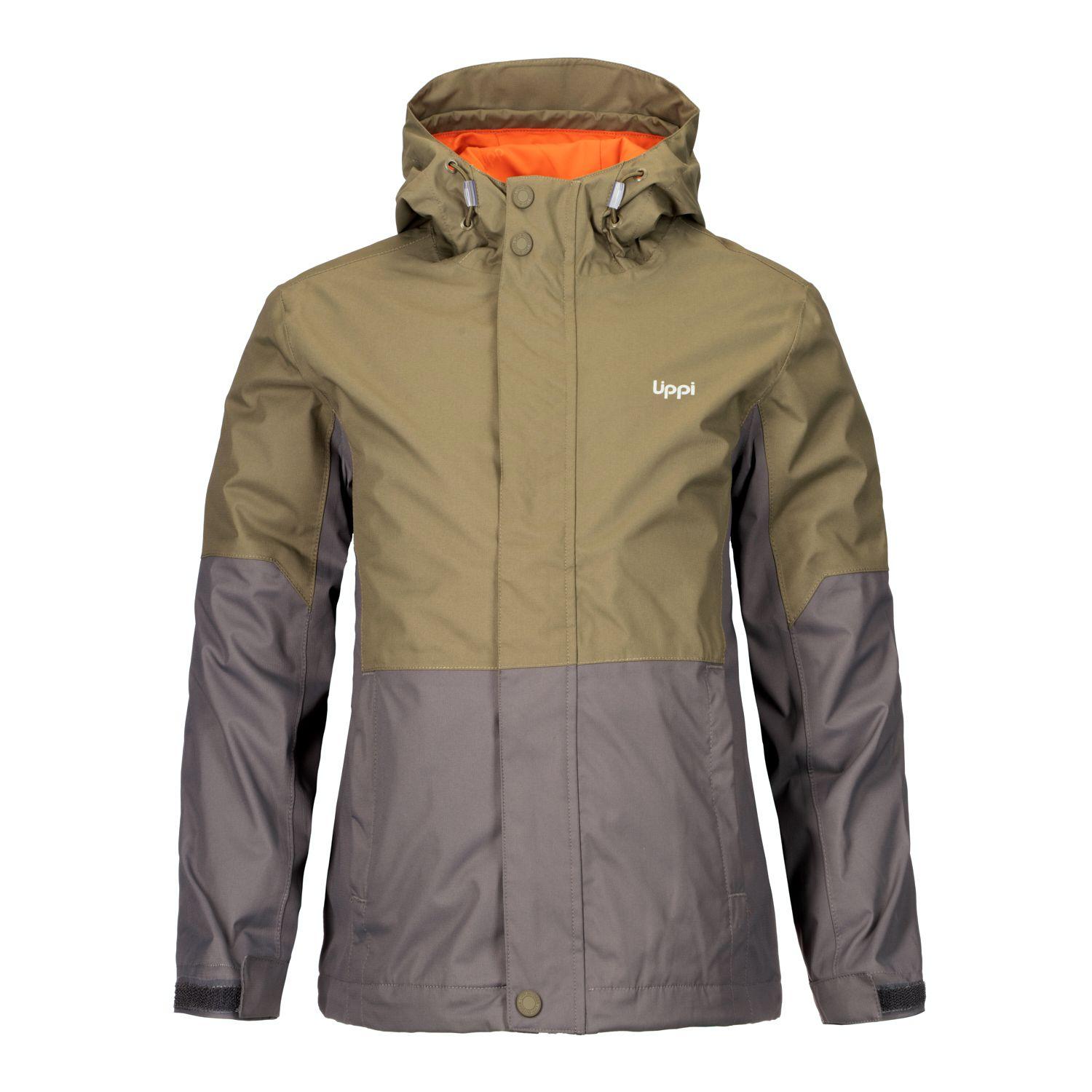 Chaqueta Niño Blizzard B-Dry Hoody Jacket Verde Oliva / Gris Oscuro Lippi-0