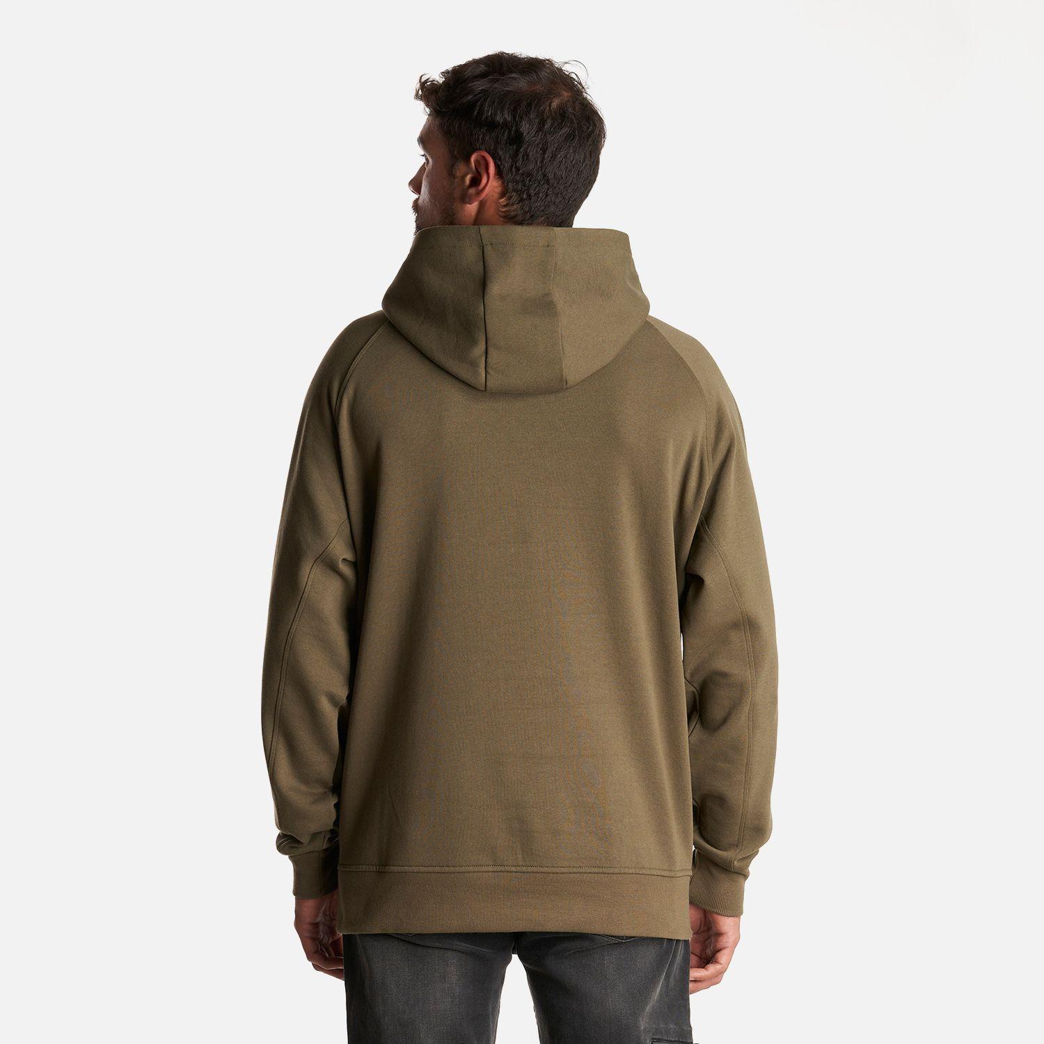 Poleron Hombre Insigne Hoody Sweatshirt Front Print Verde Militar Lippi I23-3
