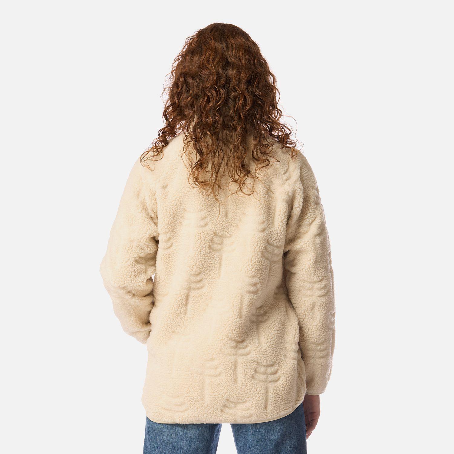 Polar Mujer Zip-porrito Crema Haka Honu I26-2