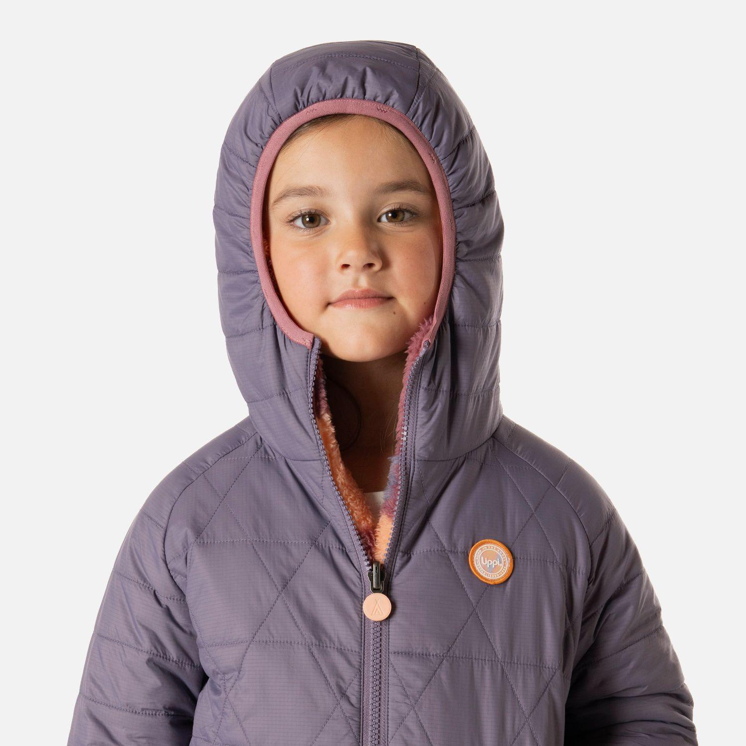 Chaqueta Niña Two-Faces Hoody Jacket Violeta Lippi I26-3