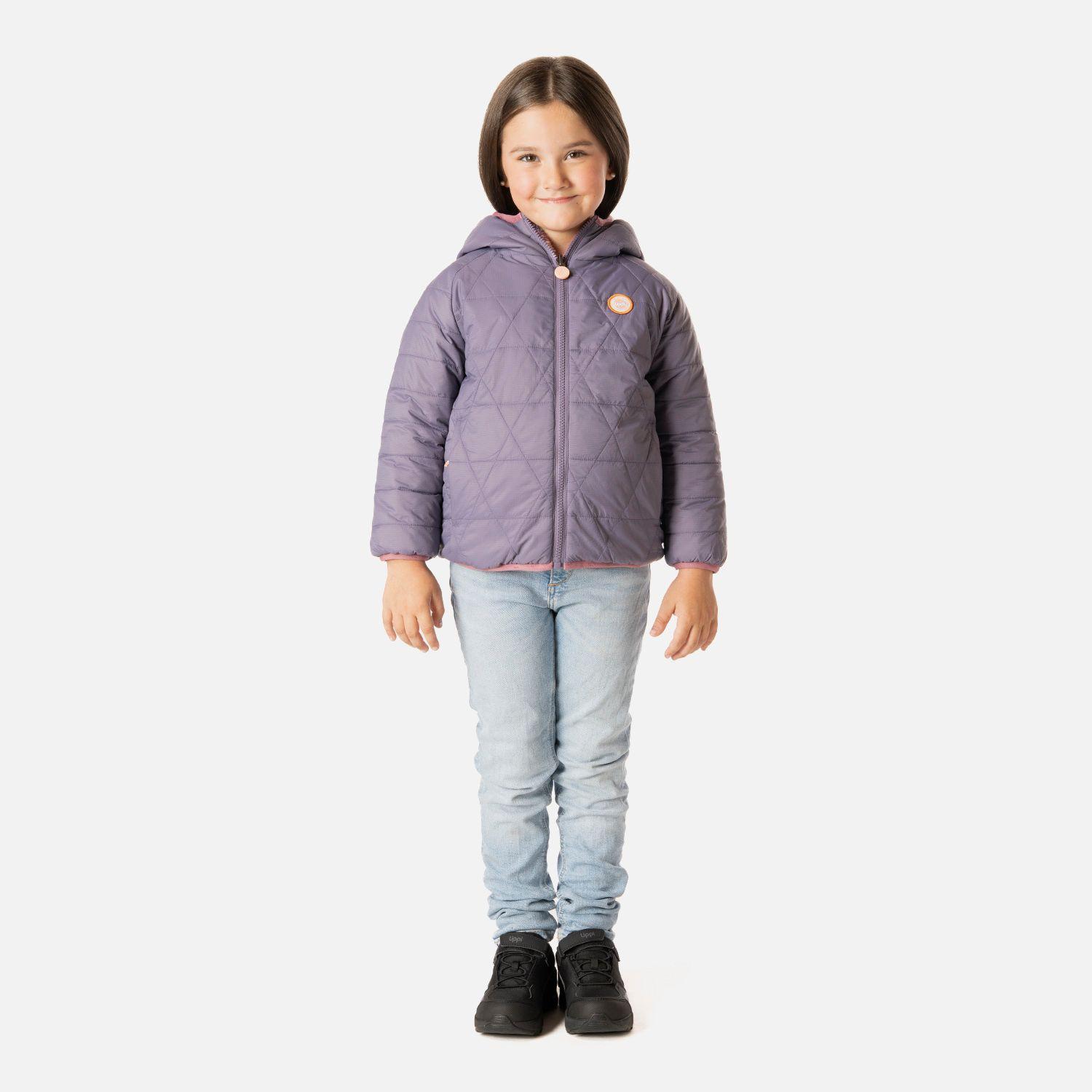 Chaqueta Niña Two-Faces Hoody Jacket Violeta Lippi I26-4