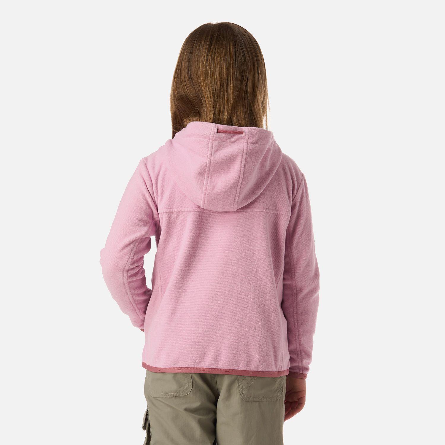 Polar Niña Stripes Nano-F Full Zip Hoody Rosa Claro Lippi V26-2