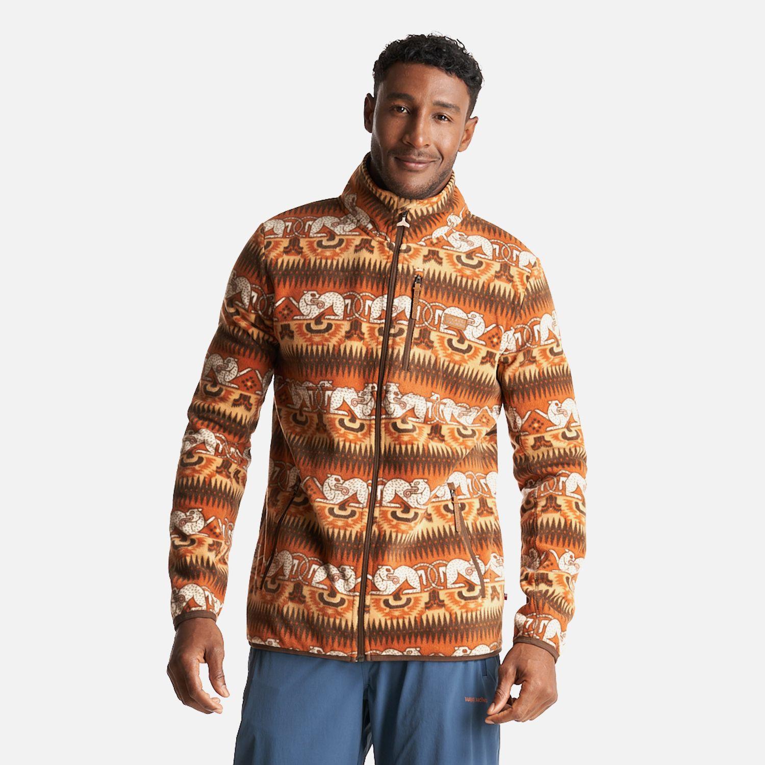 Chaqueta Hombre Tokerau Pro Print Terracota Haka Honu-1