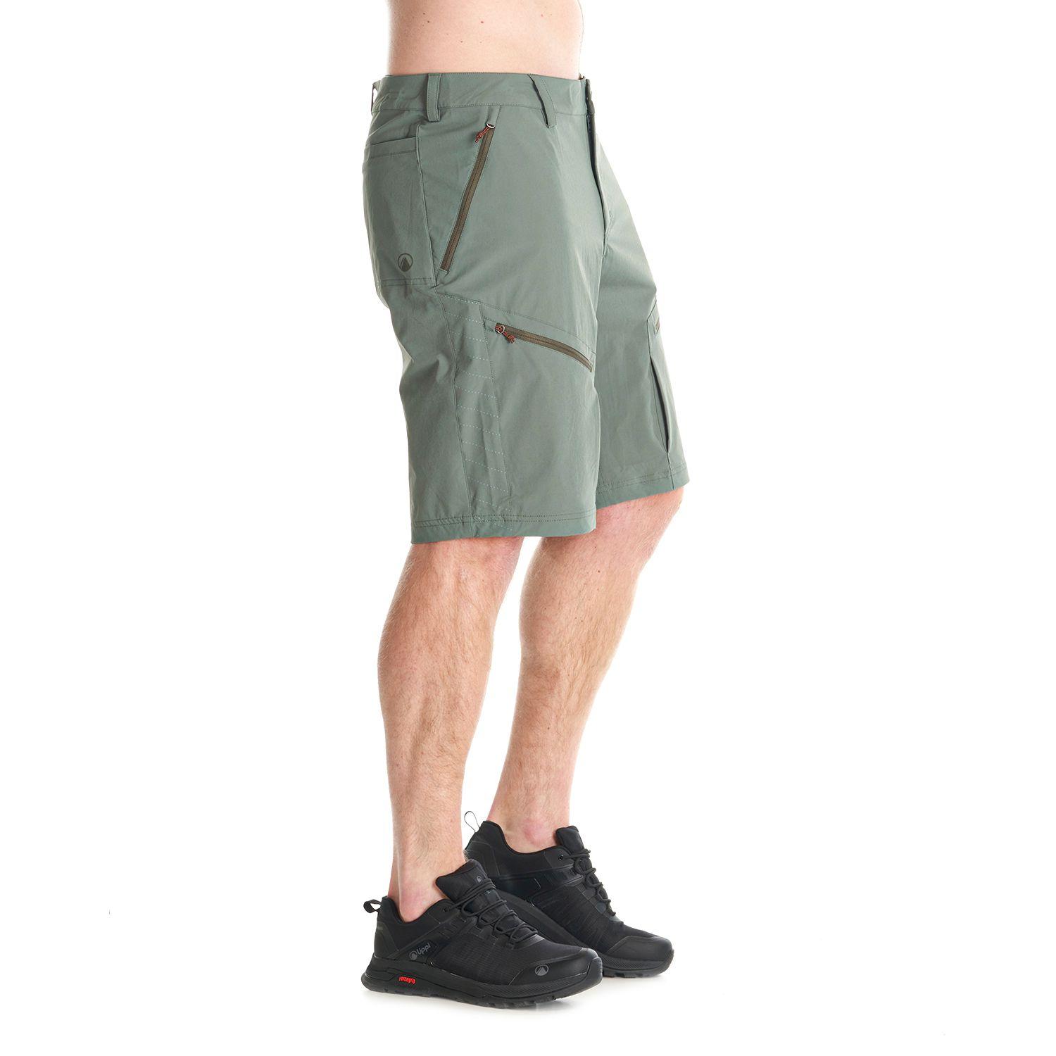 Short Hombre Fury Shorts Verde Grisaceo Lippi V22-3