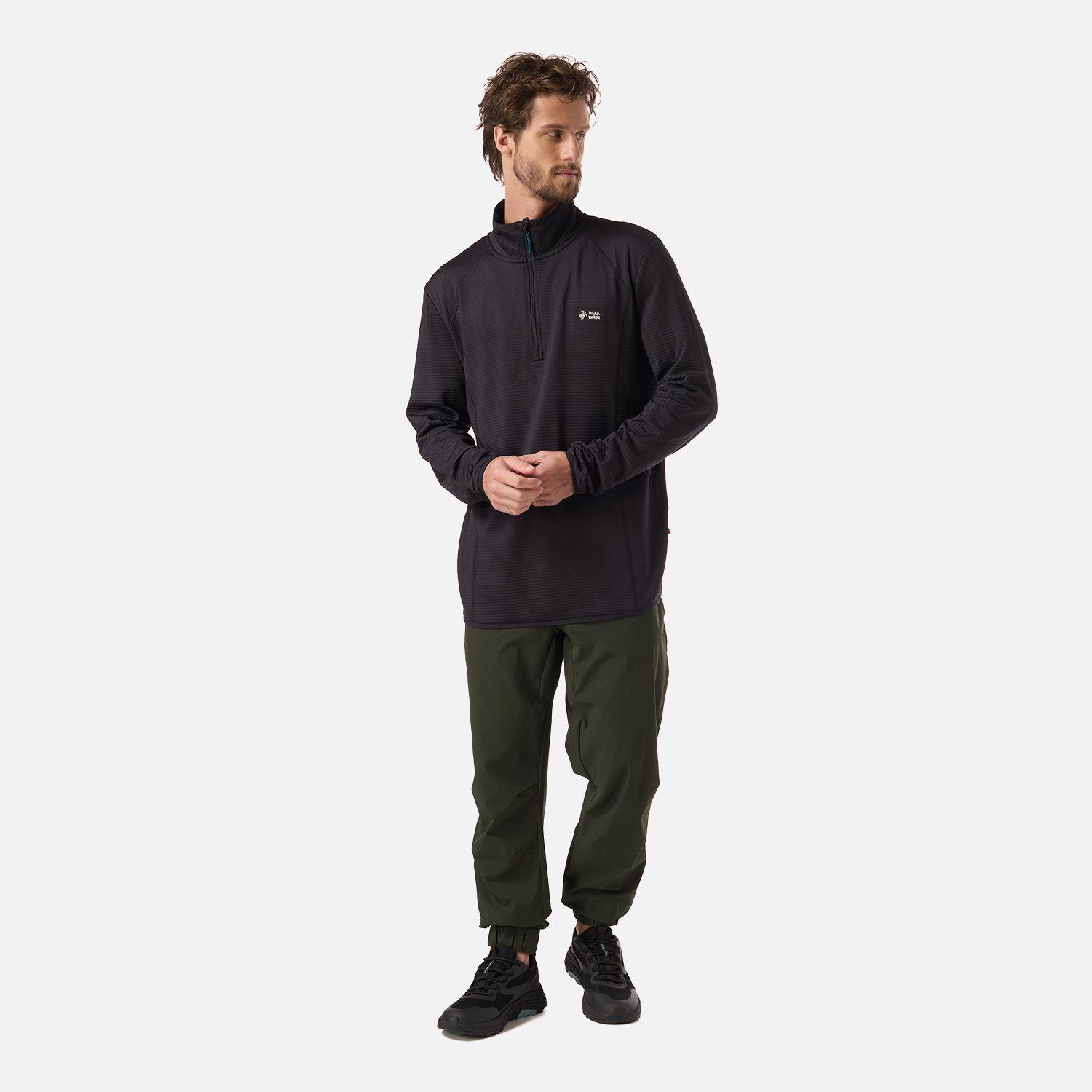 Polerón Hombre Taina Negro Haka Honu V26-4