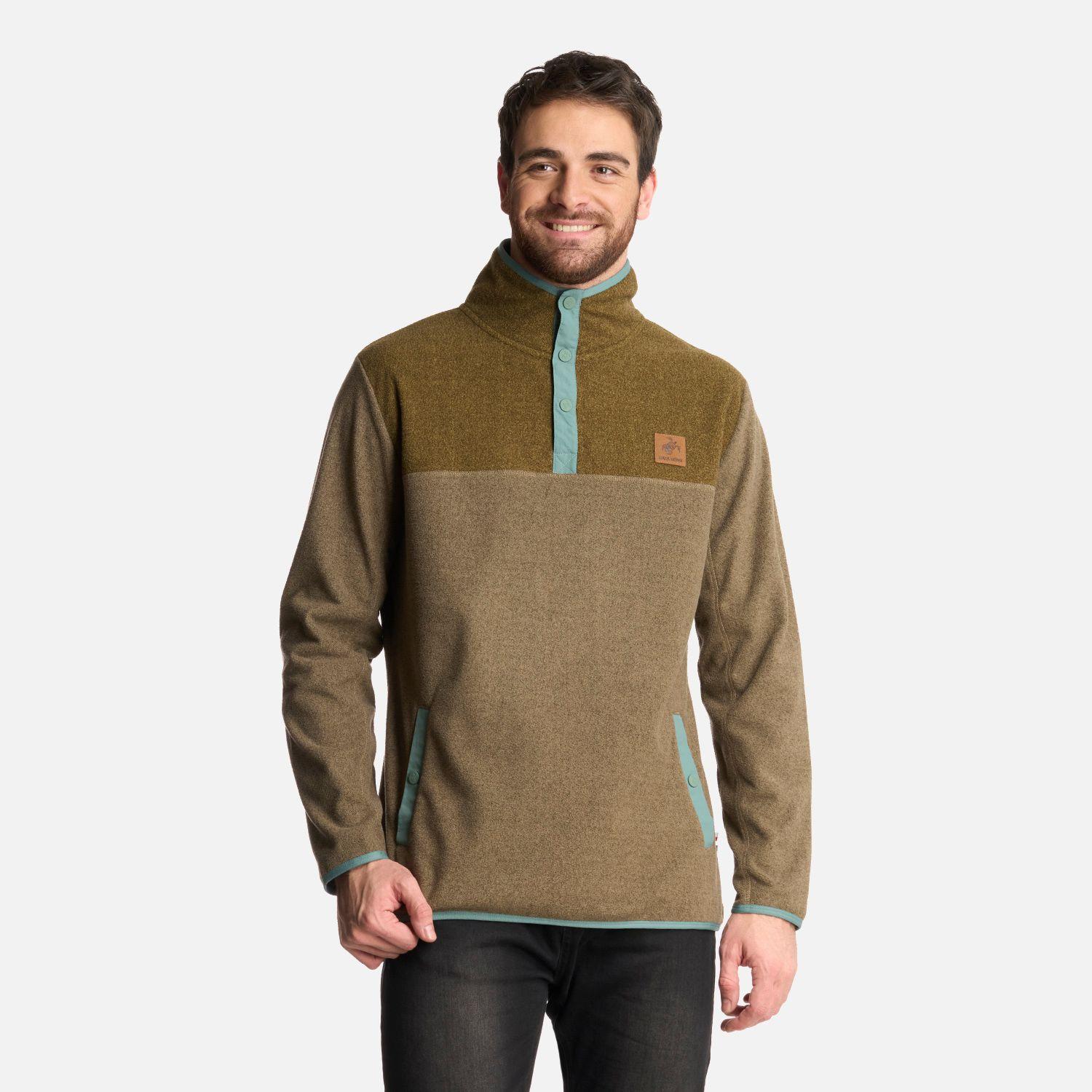 Polerón Hombre Tokerau Verde Musgo Haka Honu V25-0