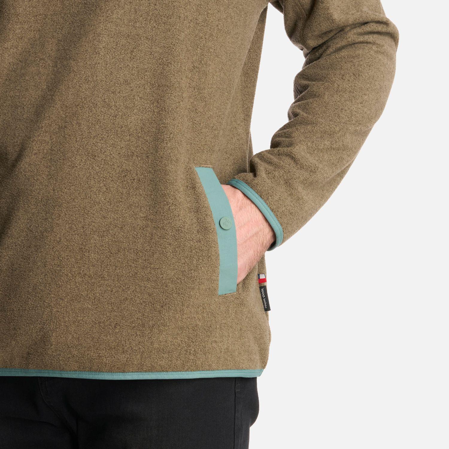 Polerón Hombre Tokerau Verde Musgo Haka Honu V25-3