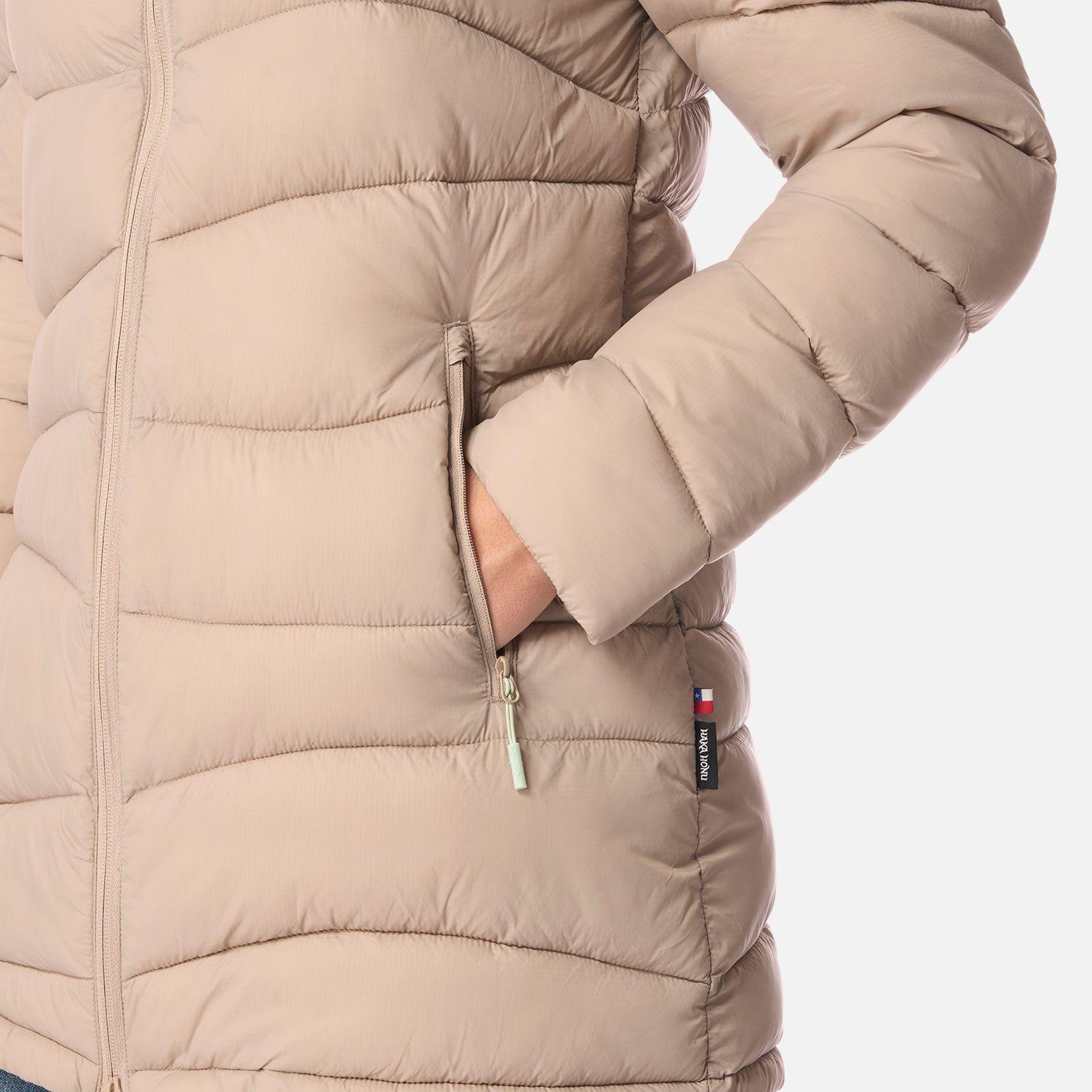 Chaqueta Mujer Pala Negra Taupe Haka Honu I26-4