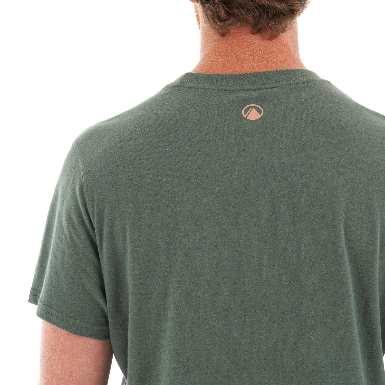 Polera Hombre Lens UV-Stop T-Shirt Verde Grisaseo Lippi-7