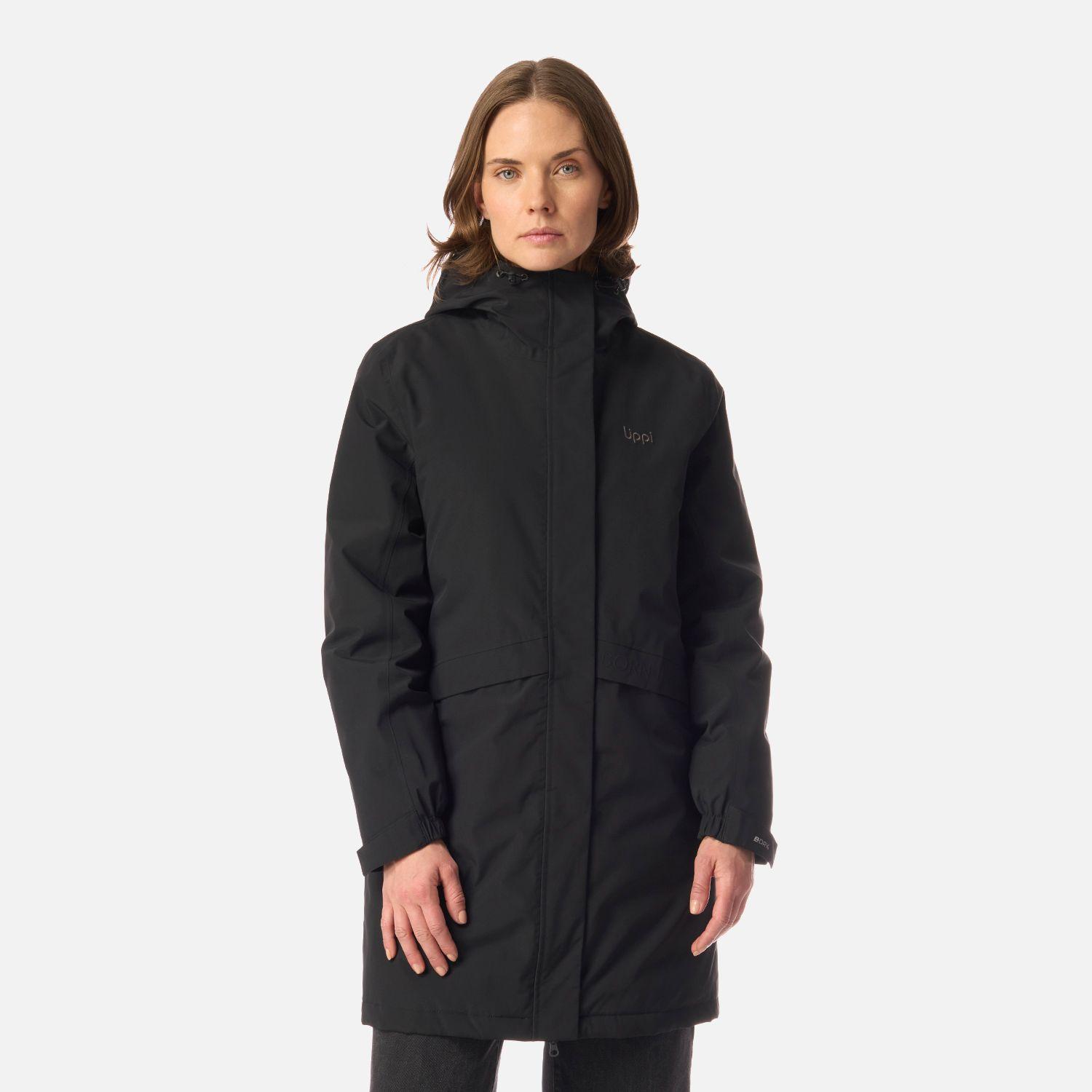 Chaqueta Mujer Mountains Live B-Dry Down Long Jacket Negro Lippi I26-0