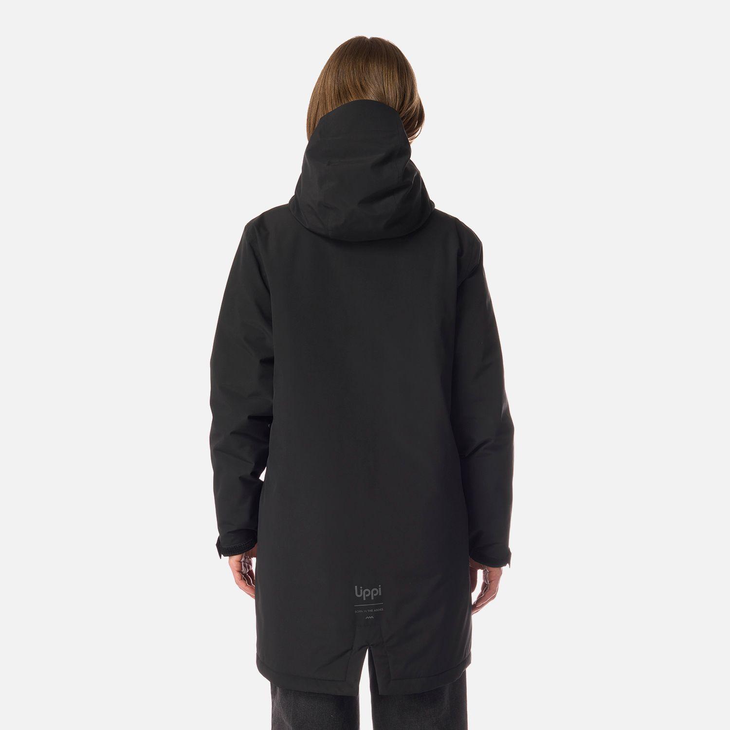 Chaqueta Mujer Mountains Live B-Dry Down Long Jacket Negro Lippi I26-2