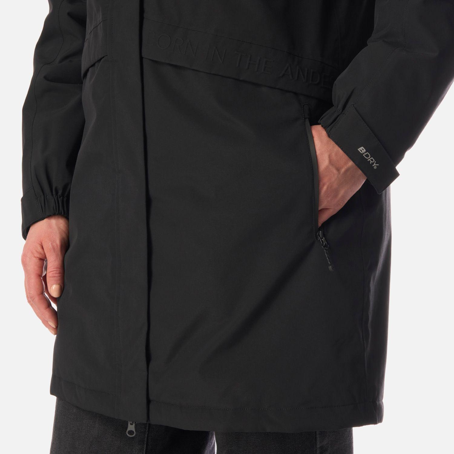 Chaqueta Mujer Mountains Live B-Dry Down Long Jacket Negro Lippi I26-5