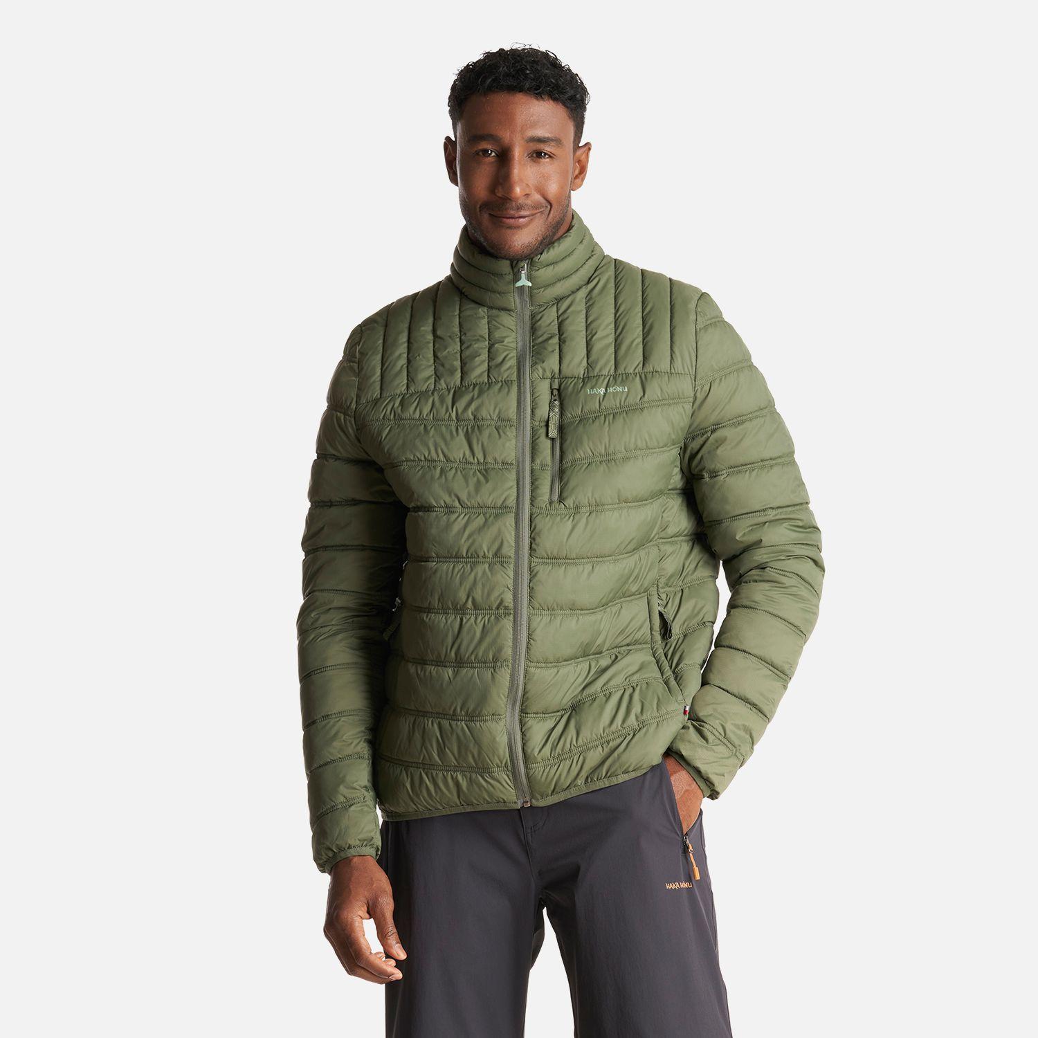Chaqueta Hombre Ultraliviana Verde Militar Haka Honu I23-1