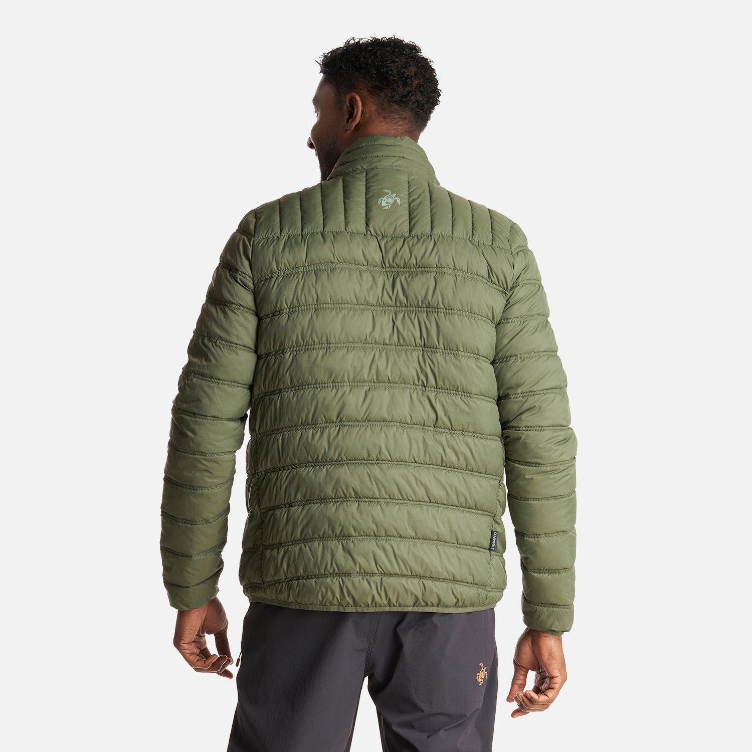 Chaqueta Hombre Ultraliviana Verde Militar Haka Honu I23-3