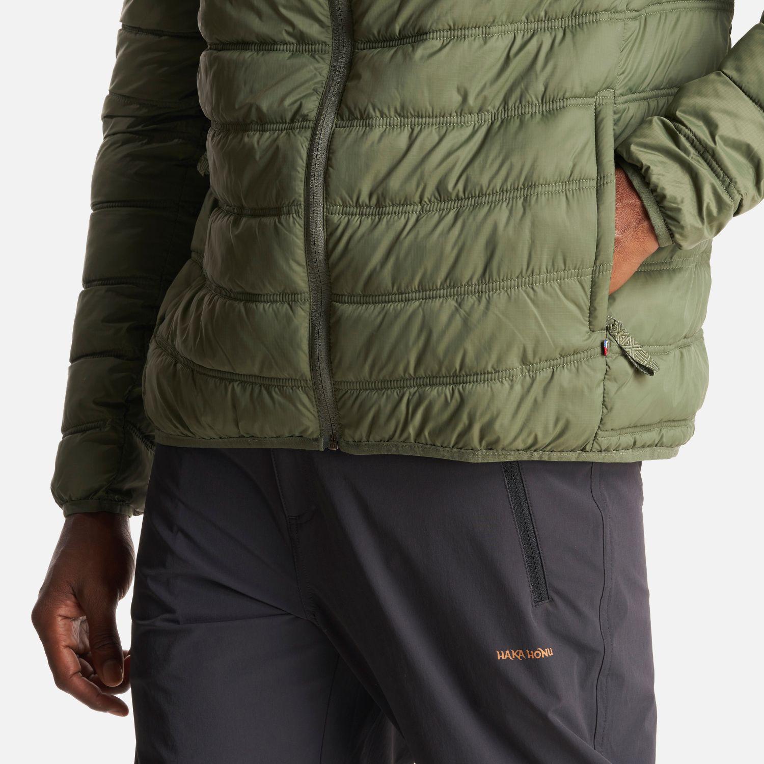 Chaqueta Hombre Ultraliviana Verde Militar Haka Honu I23-5