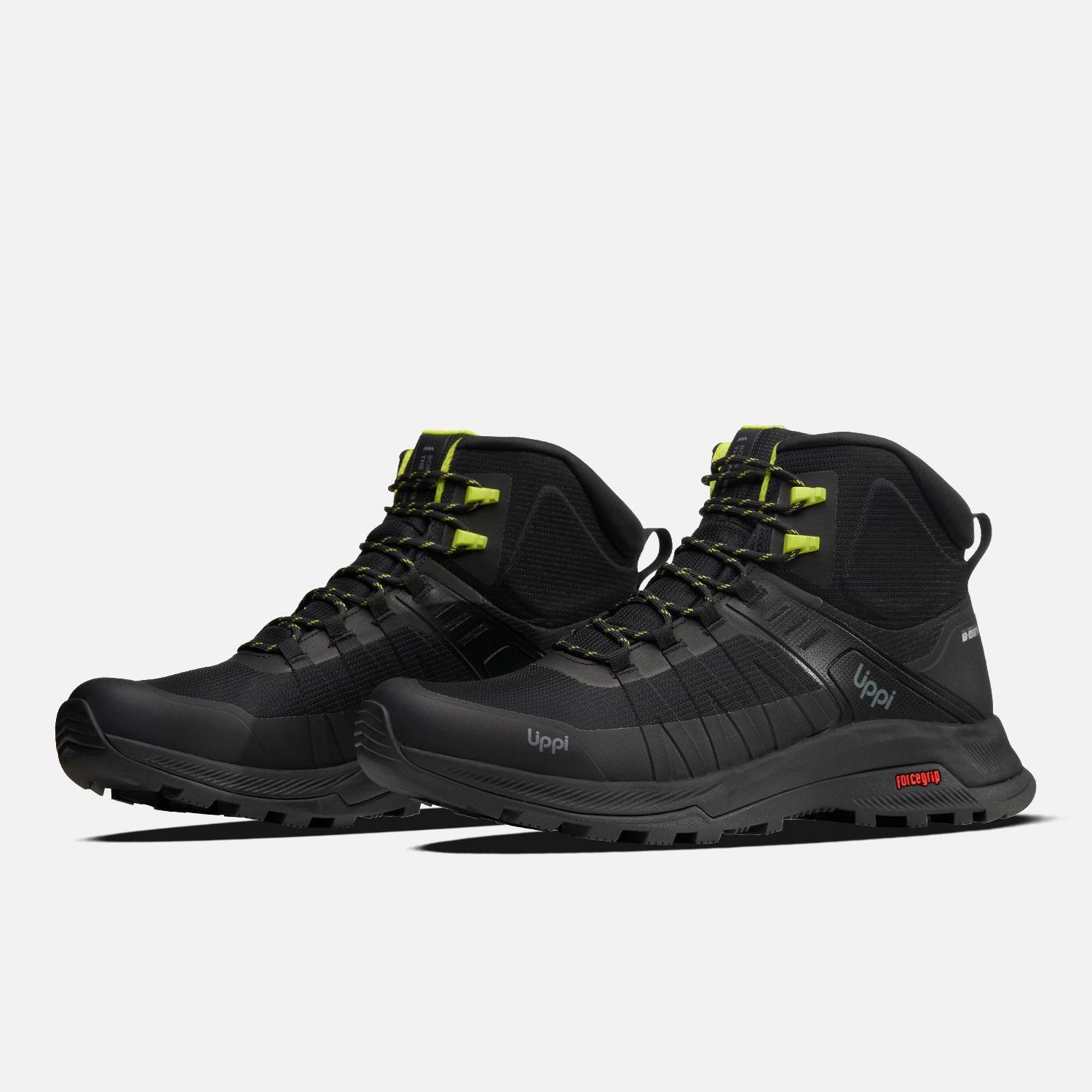 Zapatilla Hombre Vulcano Iron Stone Mid Negro/Amarillo I25-3