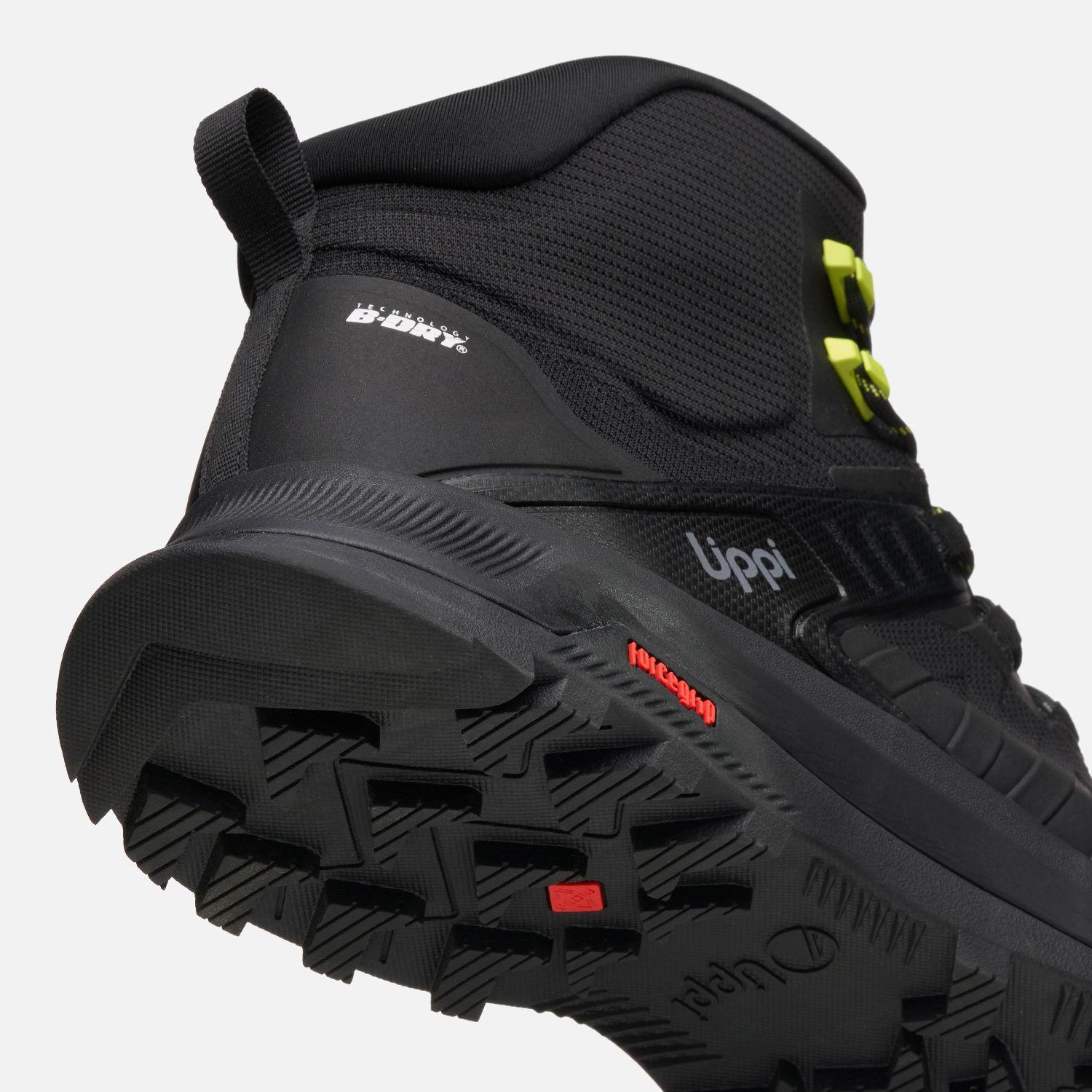 Zapatilla Hombre Vulcano Iron Stone Mid Negro/Amarillo I25-7