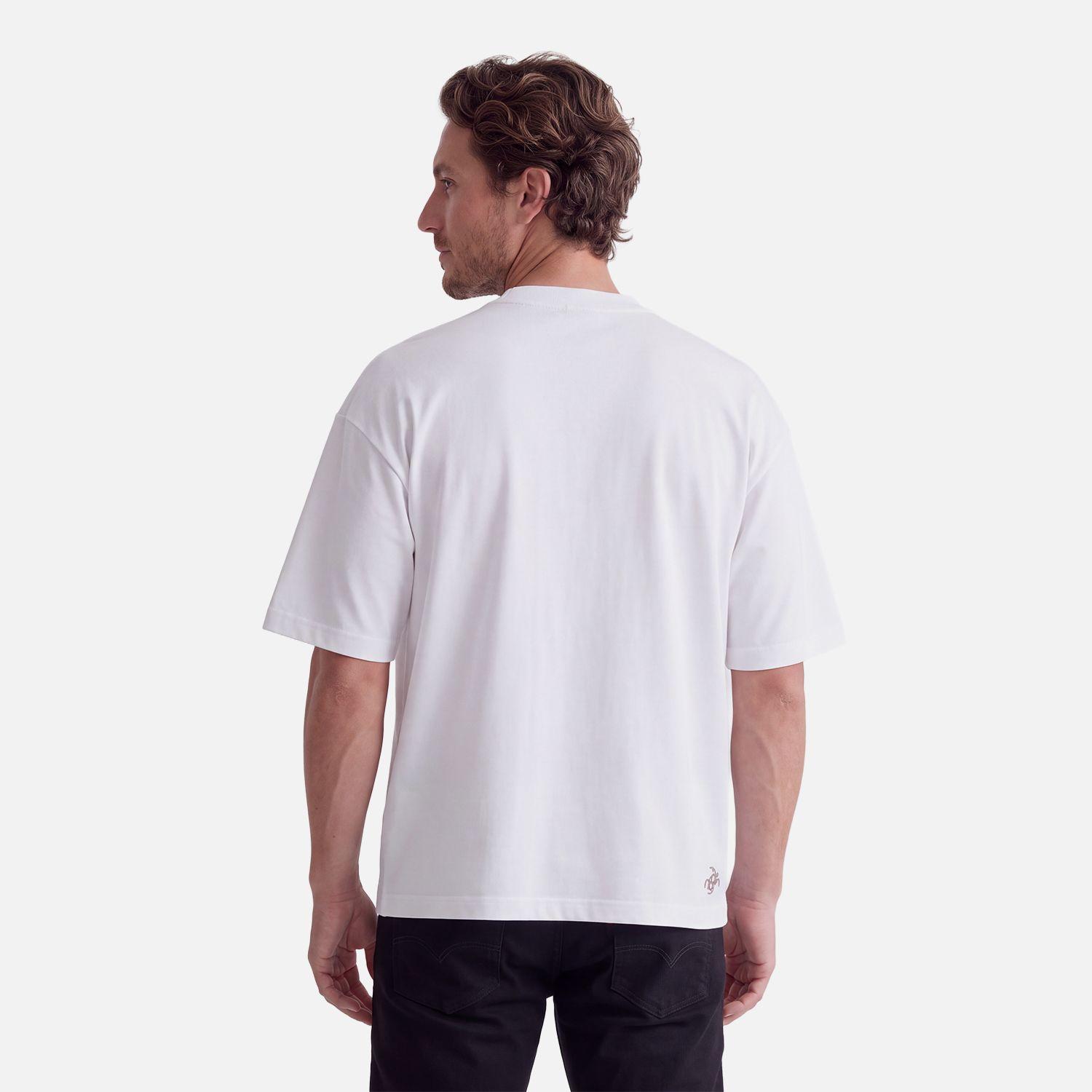 Polera Hombre Que Heavy Blanco Haka Honu V27-1