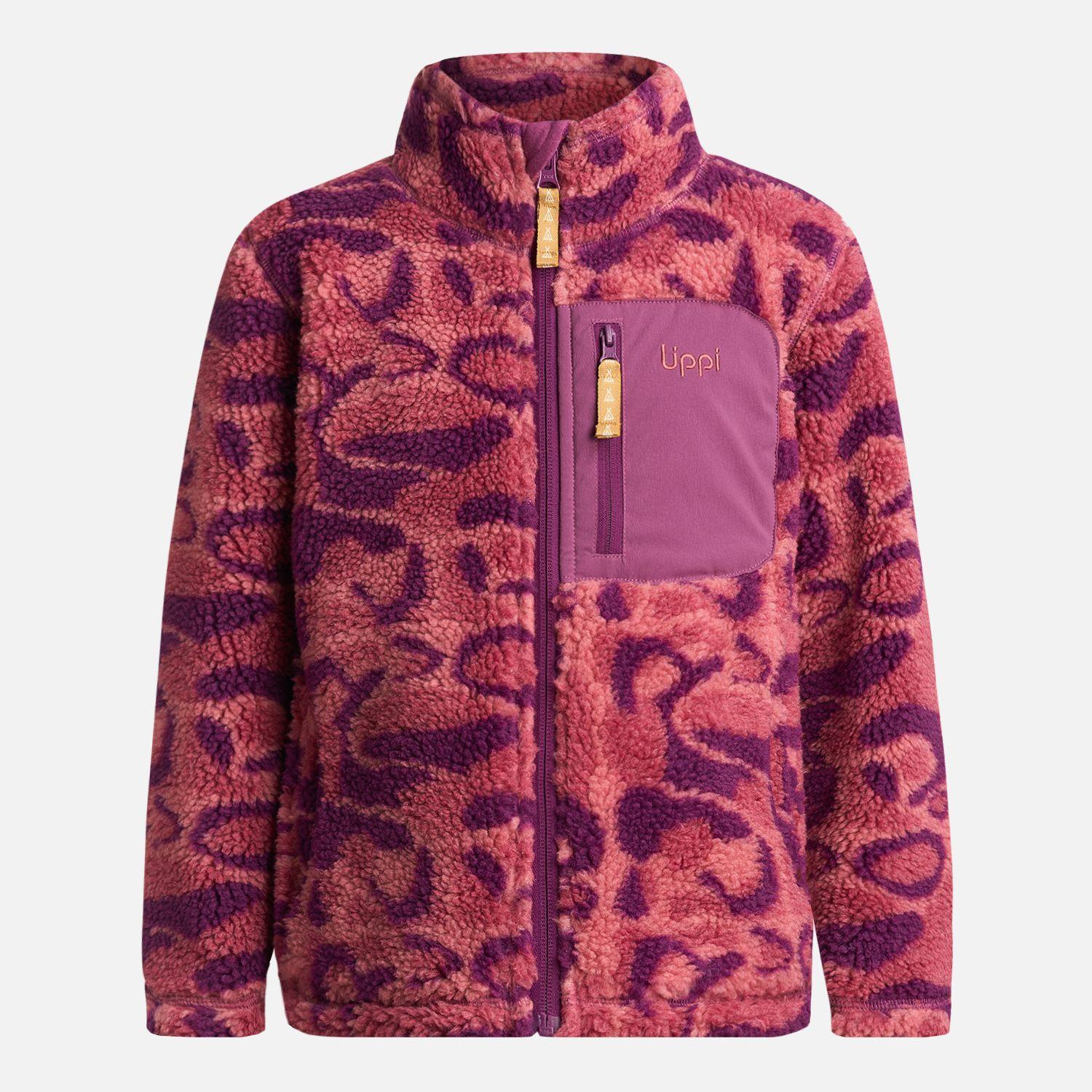 Chaqueta Niña Glaciar Sherpa-Pro Jacket Print Rosa Lippi-0