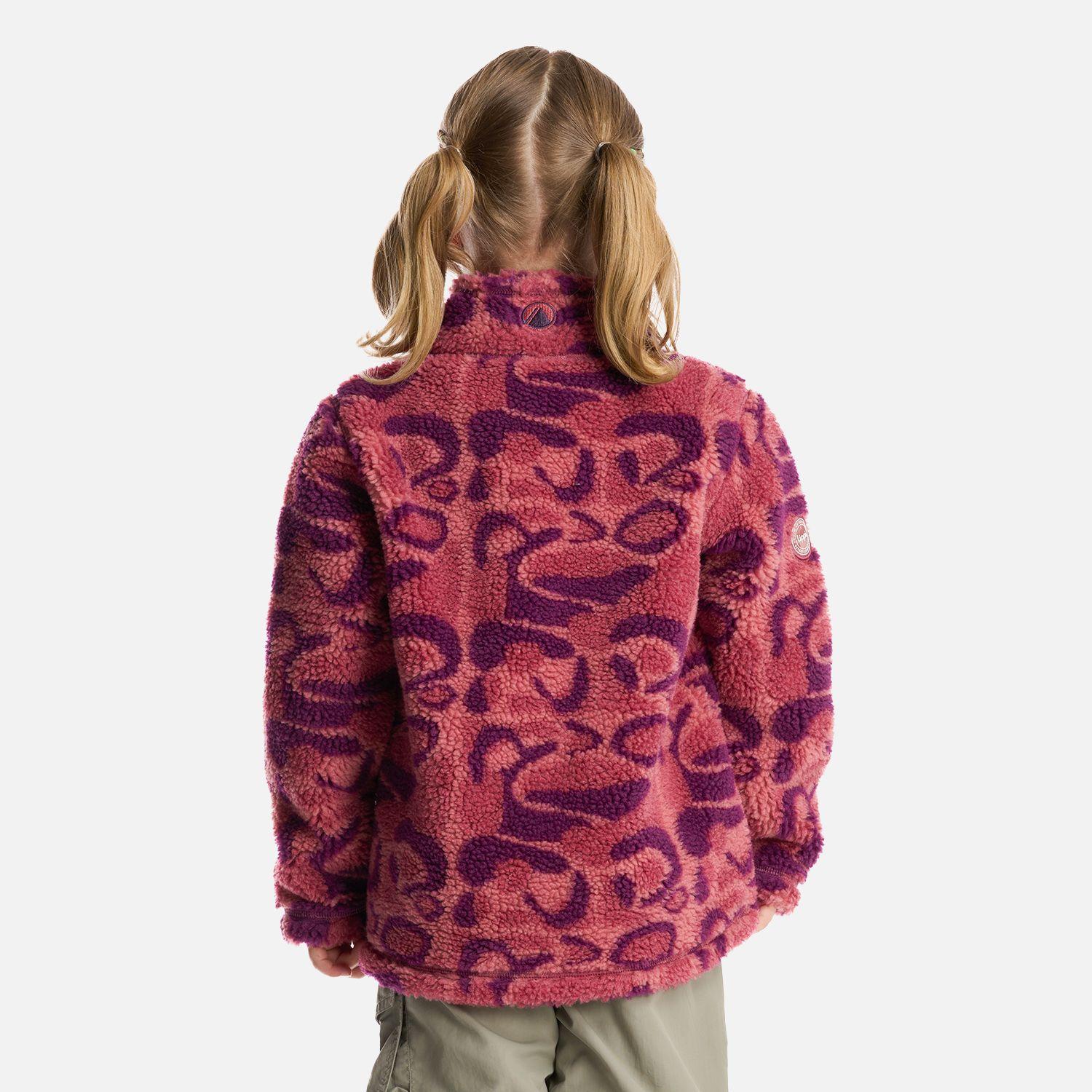 Chaqueta Niña Glaciar Sherpa-Pro Jacket Print Rosa Lippi-3