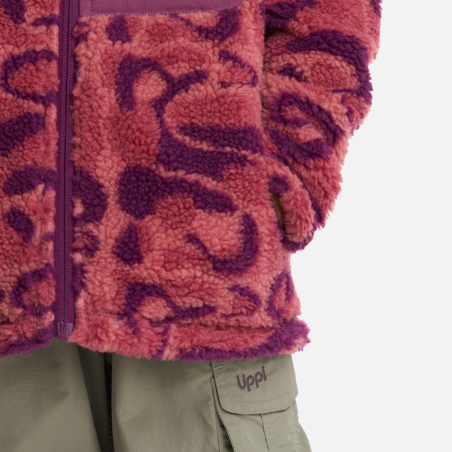 Chaqueta Niña Glaciar Sherpa-Pro Jacket Print Rosa Lippi-5