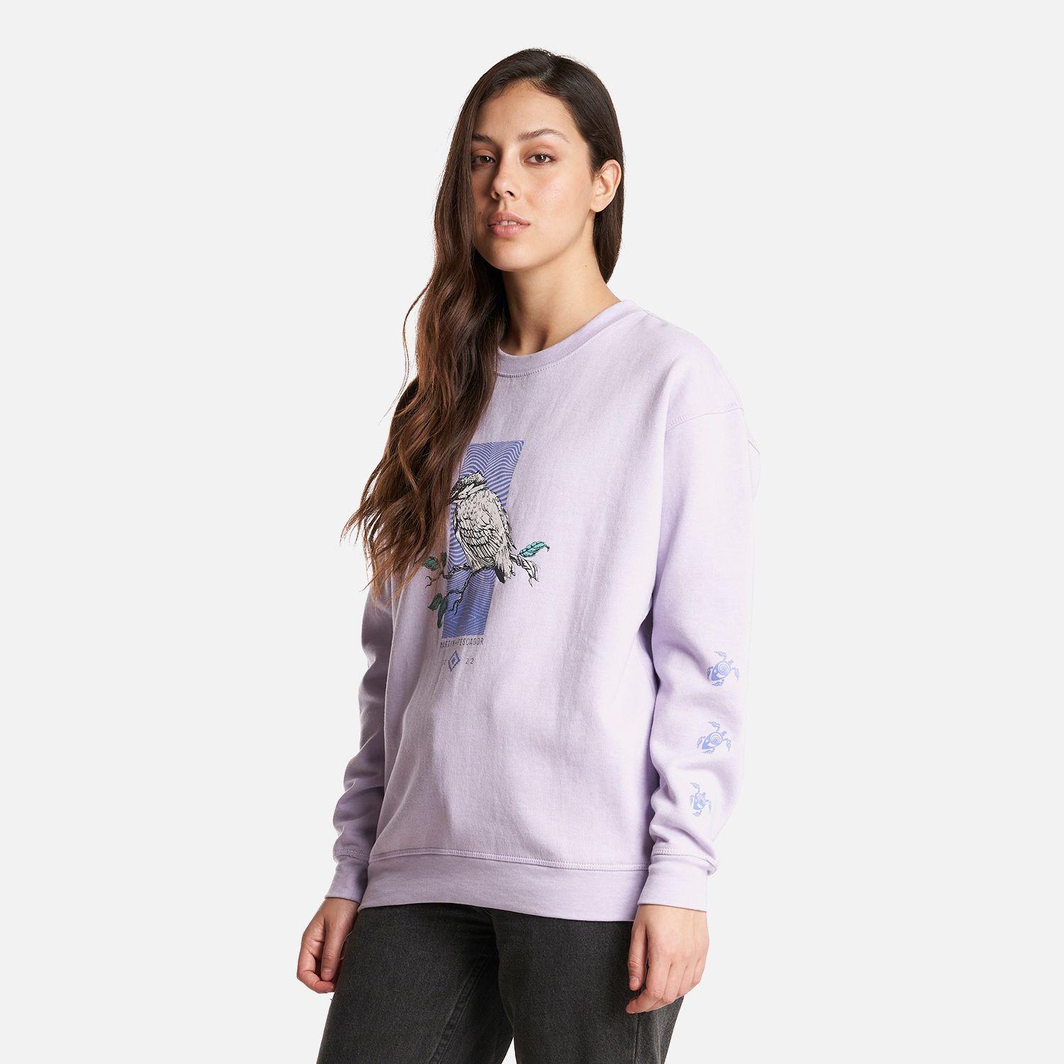 Poleron Mujer Peliculyon Lila Haka Honu V23-2