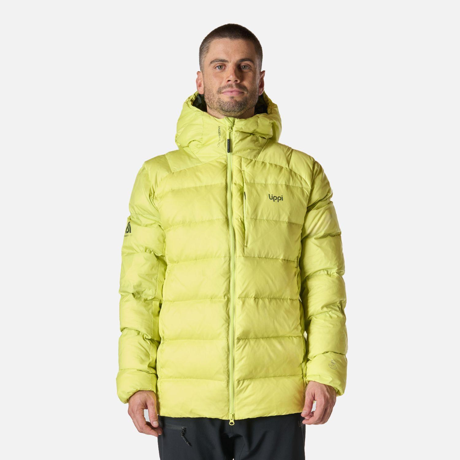Chaqueta Hombre Rokko Down Hoody Jacket Verde Lima Lippi I26-0