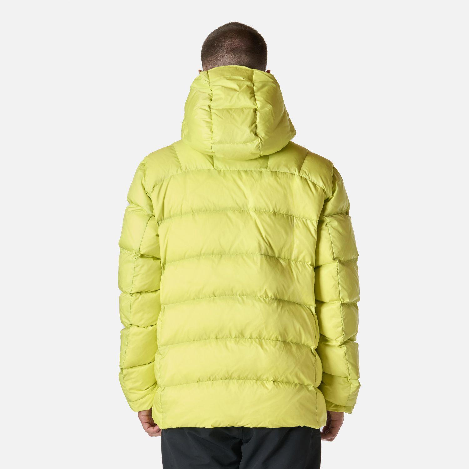 Chaqueta Hombre Rokko Down Hoody Jacket Verde Lima Lippi I26-2