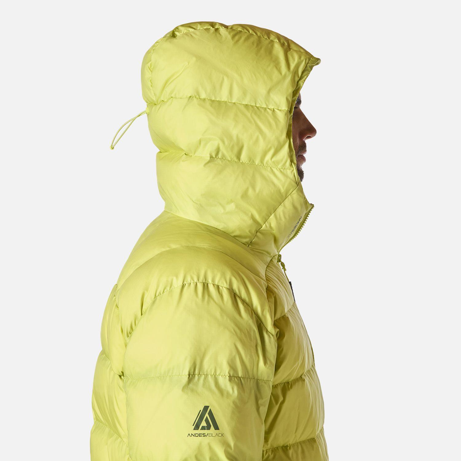 Chaqueta Hombre Rokko Down Hoody Jacket Verde Lima Lippi I26-4