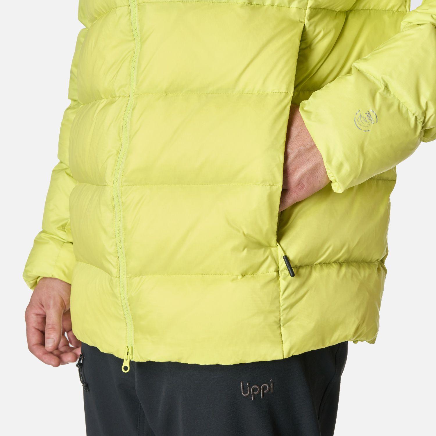 Chaqueta Hombre Rokko Down Hoody Jacket Verde Lima Lippi I26-5