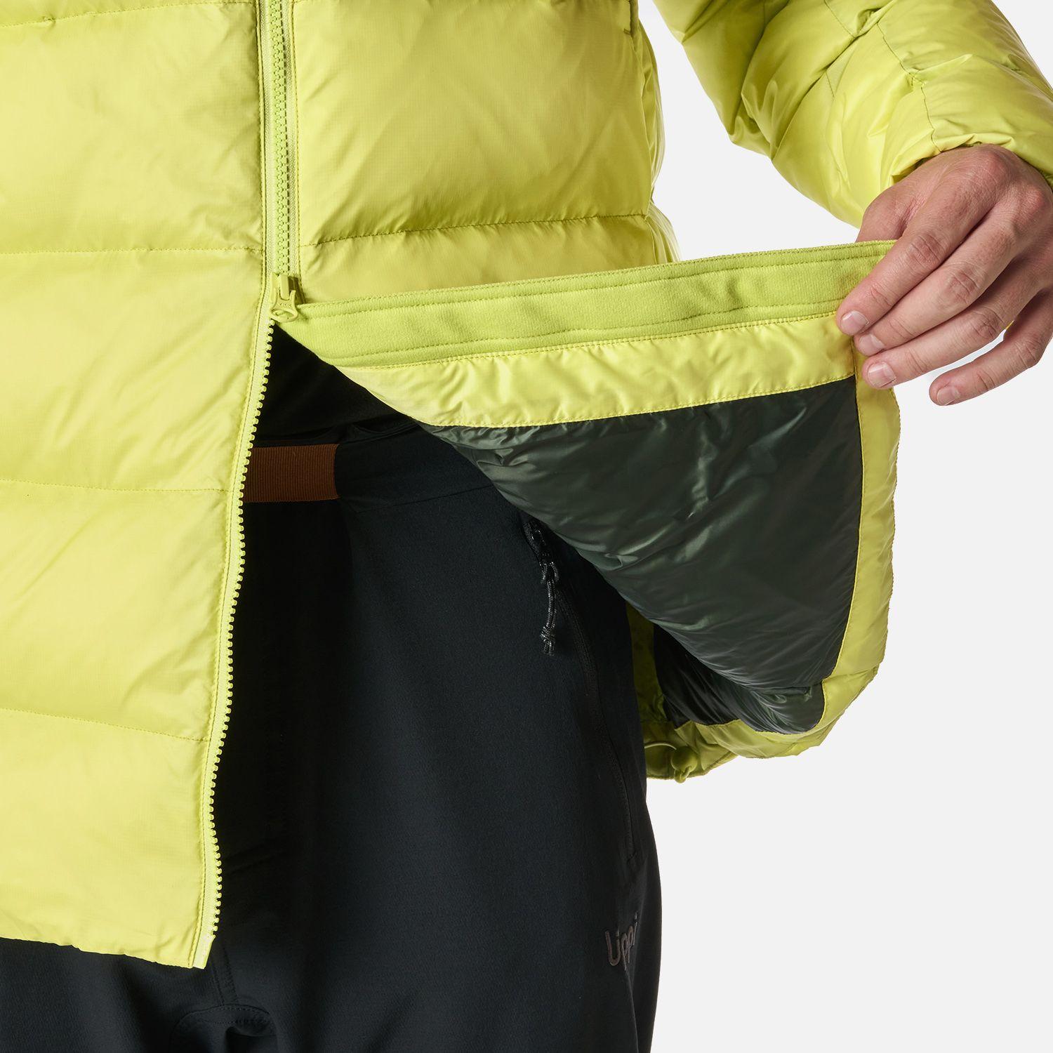 Chaqueta Hombre Rokko Down Hoody Jacket Verde Lima Lippi I26-6