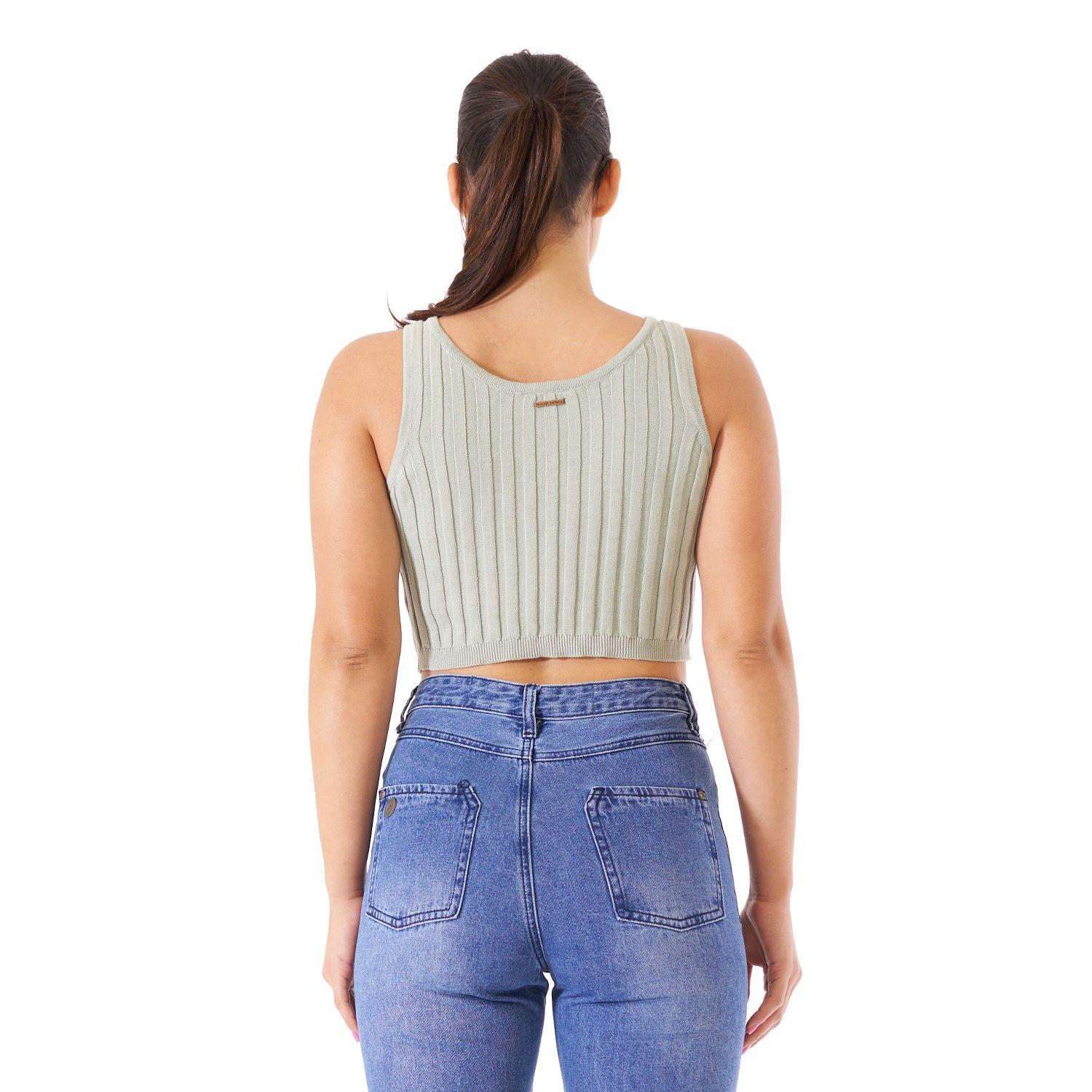 Polera Mujer Diaula Verde Haka Honu-5