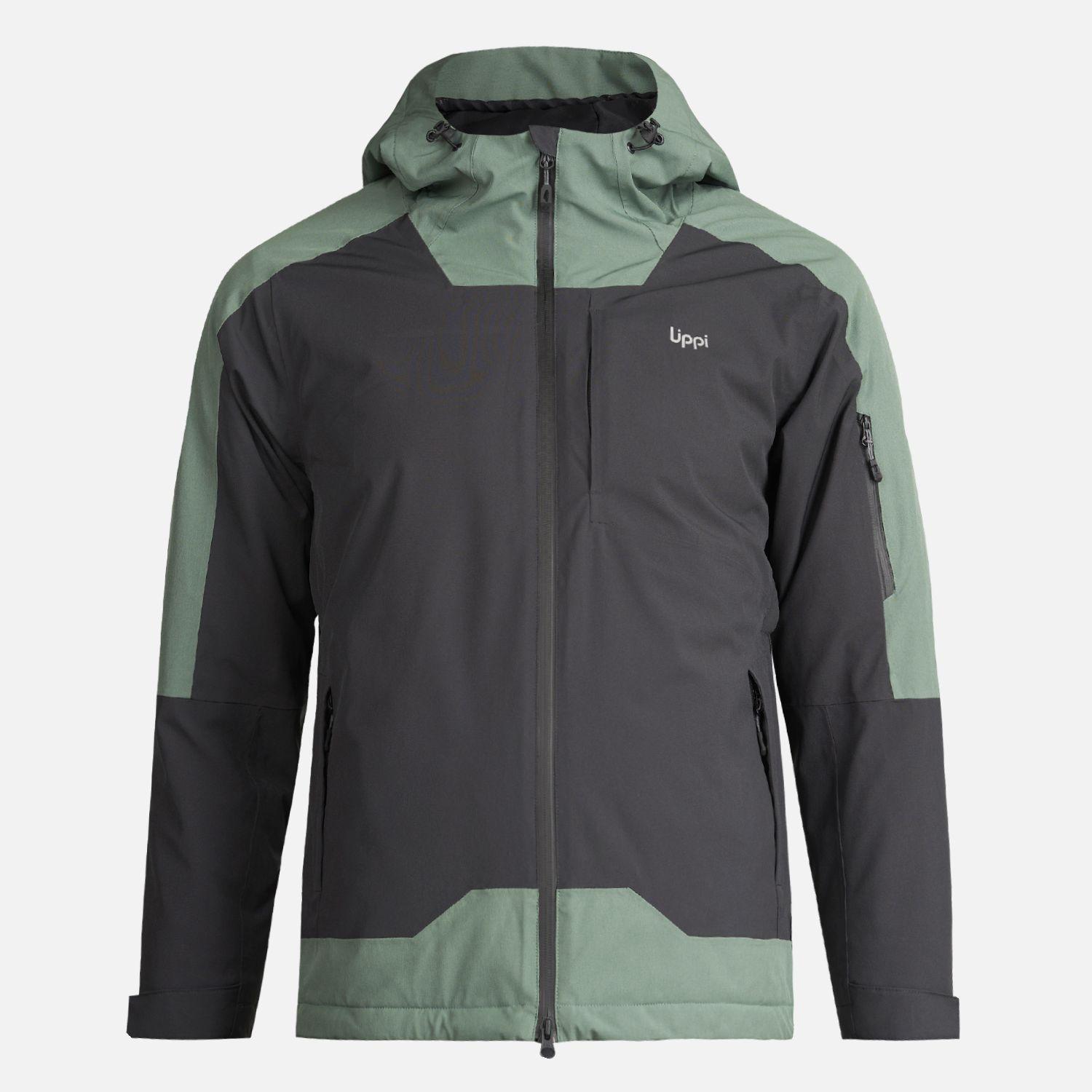 Chaqueta Teen Boy Sierra Nevada B-Dry Light Jacket Negro/Verde Botella Lippi-0