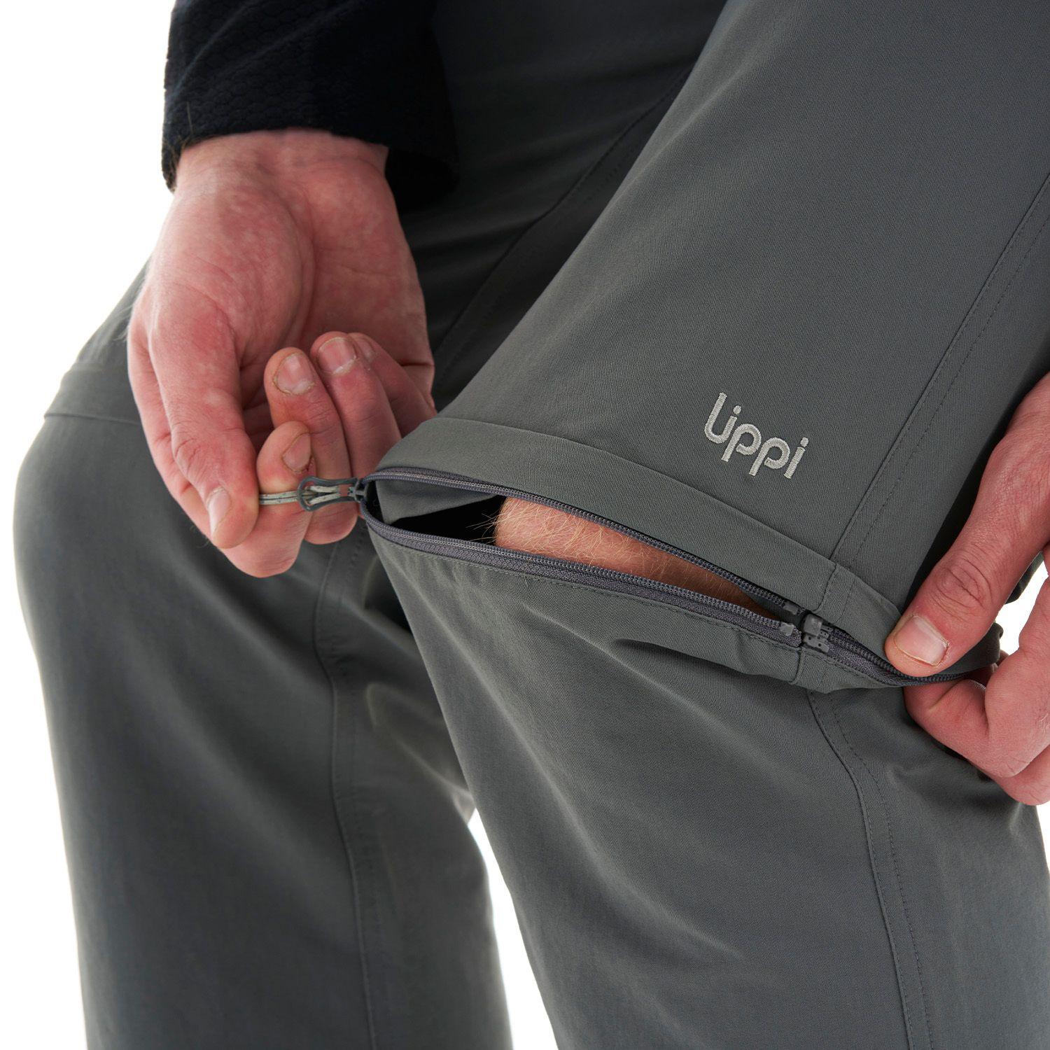 Pantalon Hombre Enduring Mix-2 Q-Dry Pants Gris Oscuro Lippi I22-6