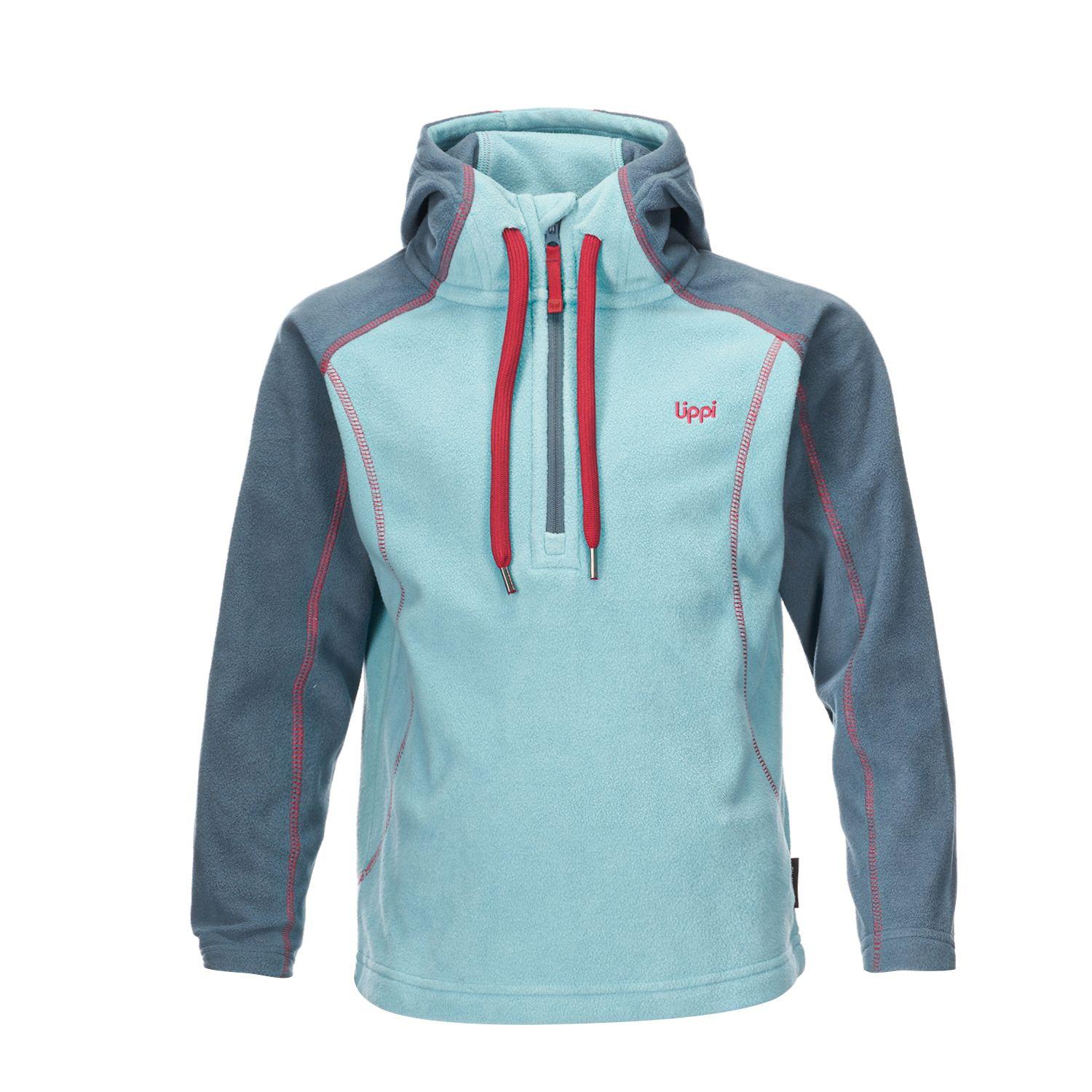 Chaqueta Niña Cold Day Therm-Pro Hoody Jacket Turqueza Azul Piedra Lippi-0