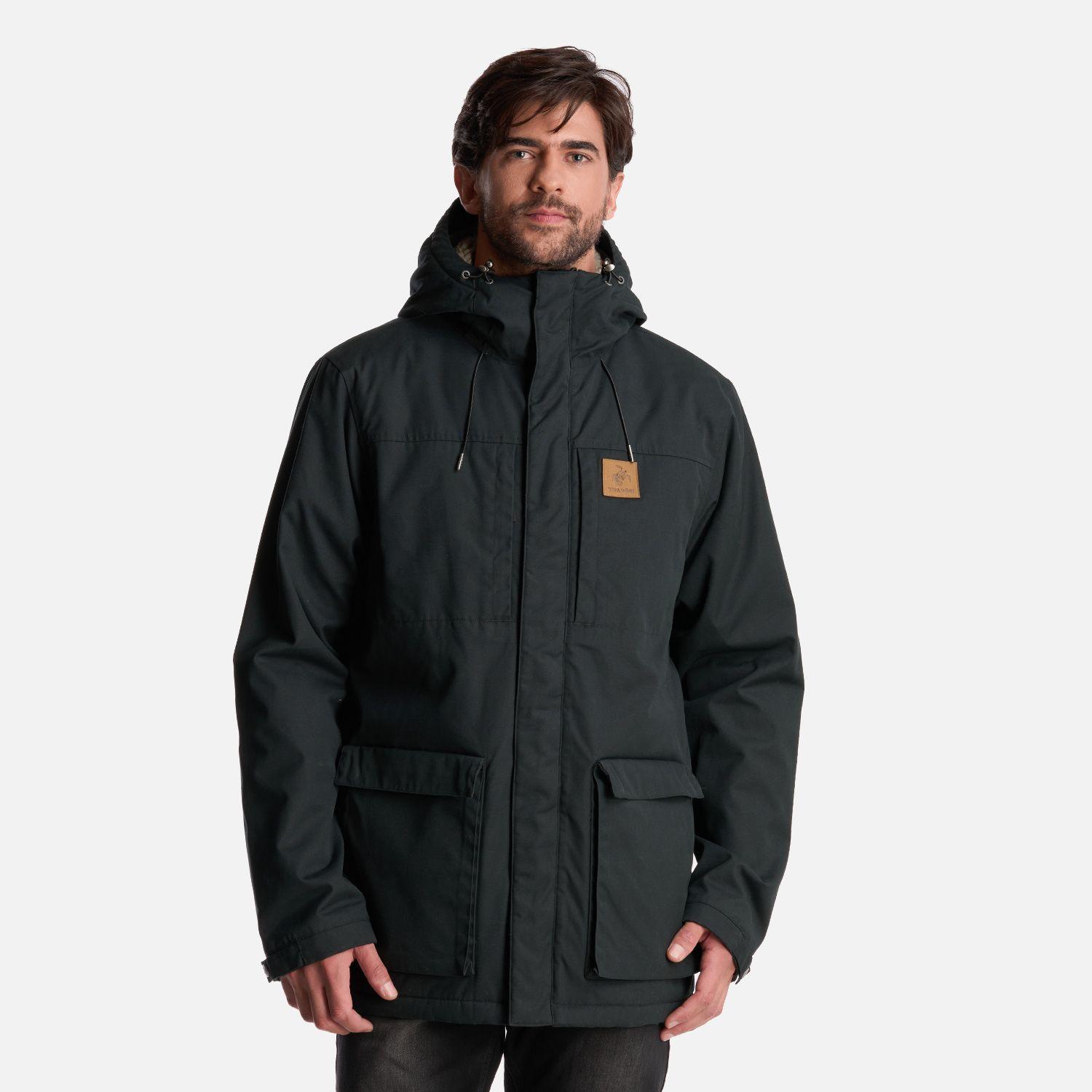 Chaqueta Hombre Valle Invernal Negro Haka Honu-1