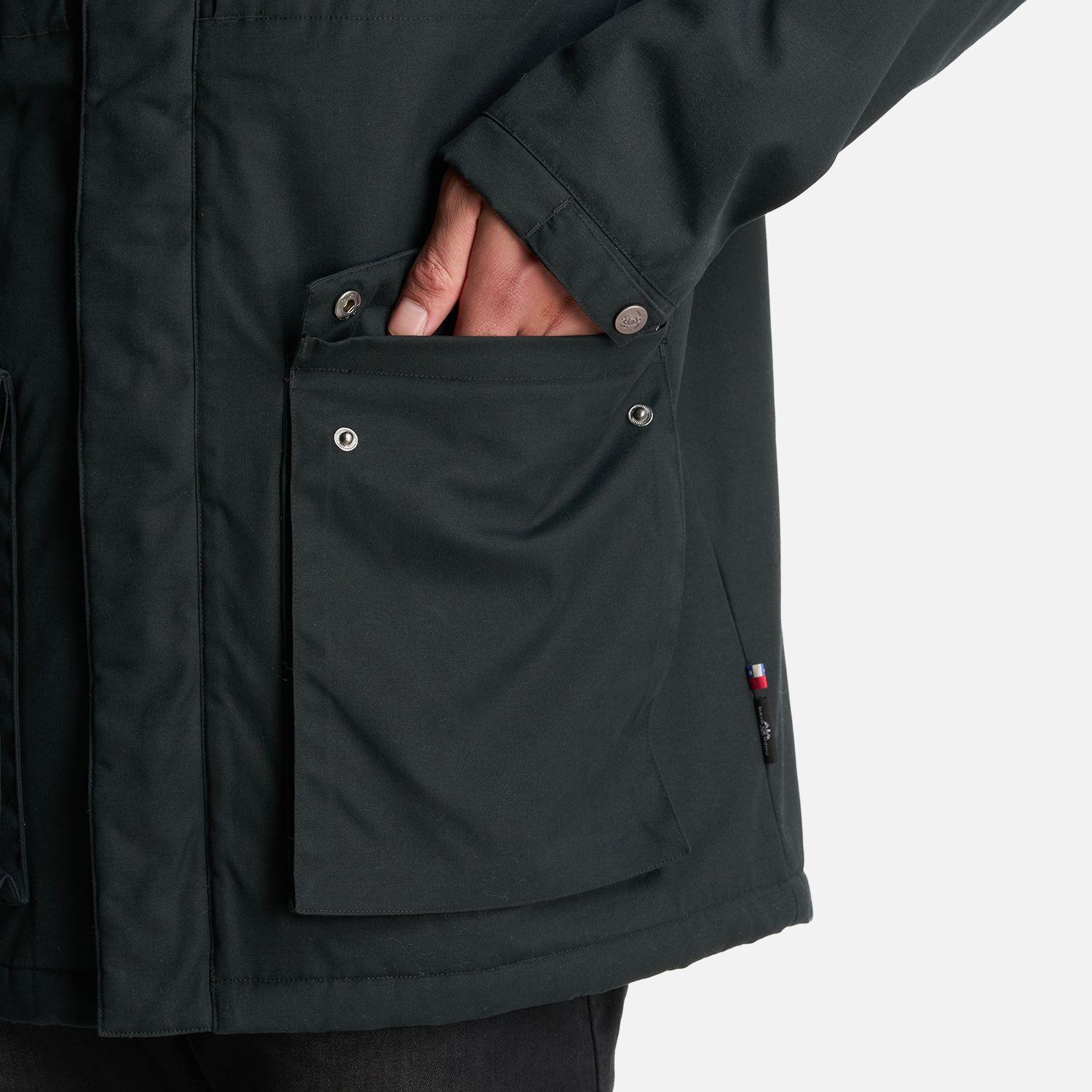 Chaqueta Hombre Valle Invernal Negro Haka Honu-6
