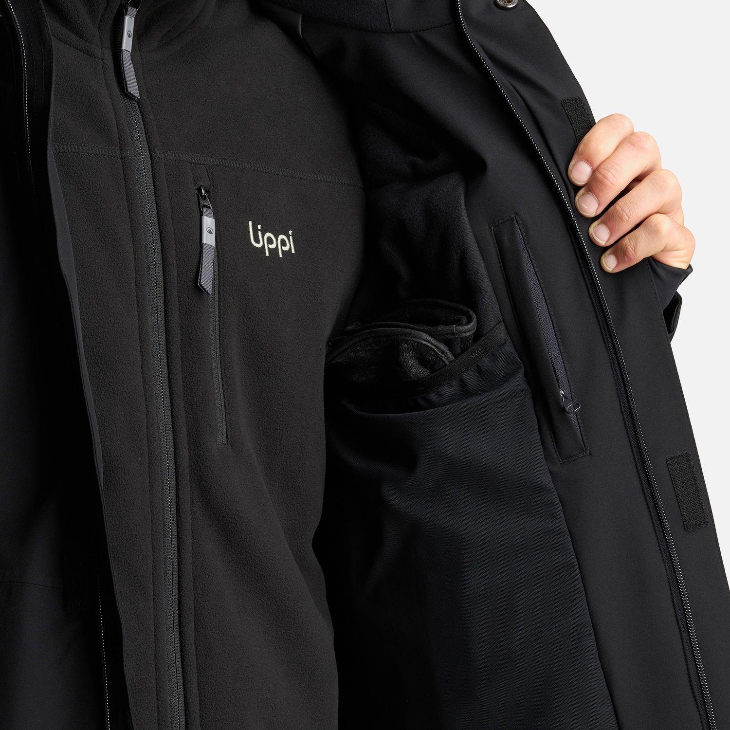 Chaqueta Hombre Andes B-Dry Hoody Jacket Negro Lippi I26-6