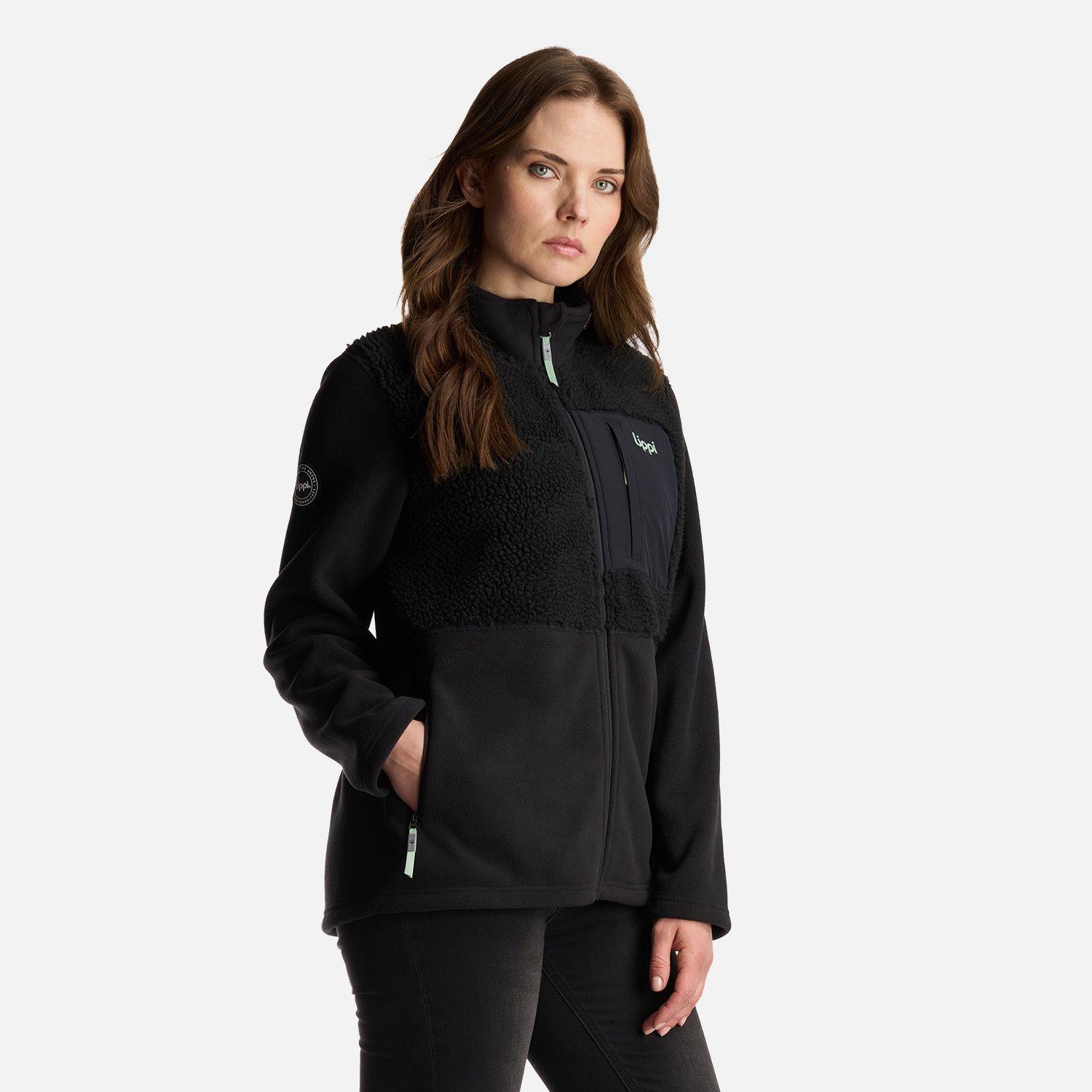 Chaqueta Mujer Macizo Sherpa Pro Jacket Negro Lippi-2