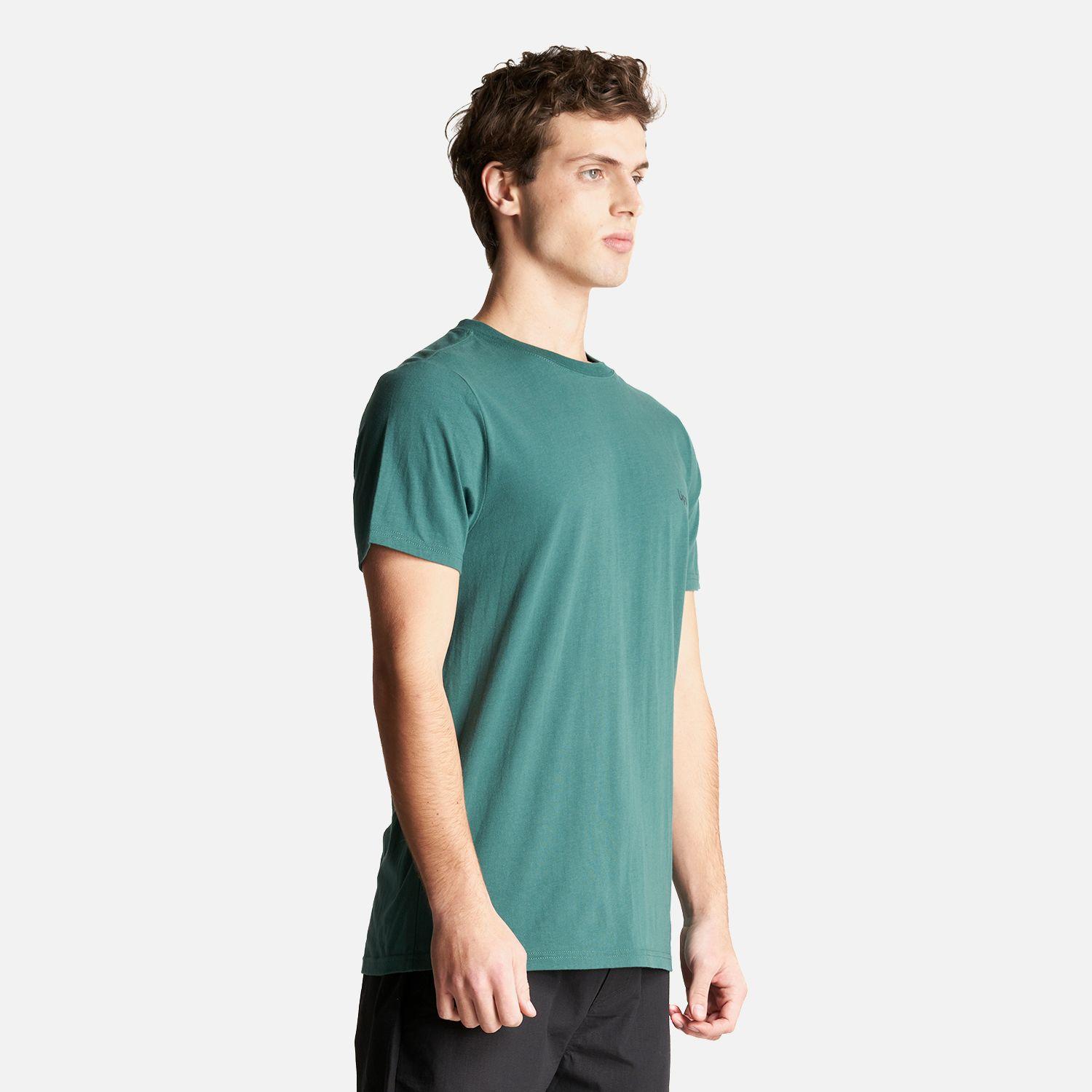 Polera Hombre Andes Old Climbing T-Shirt Verde Bosque Lippi-2