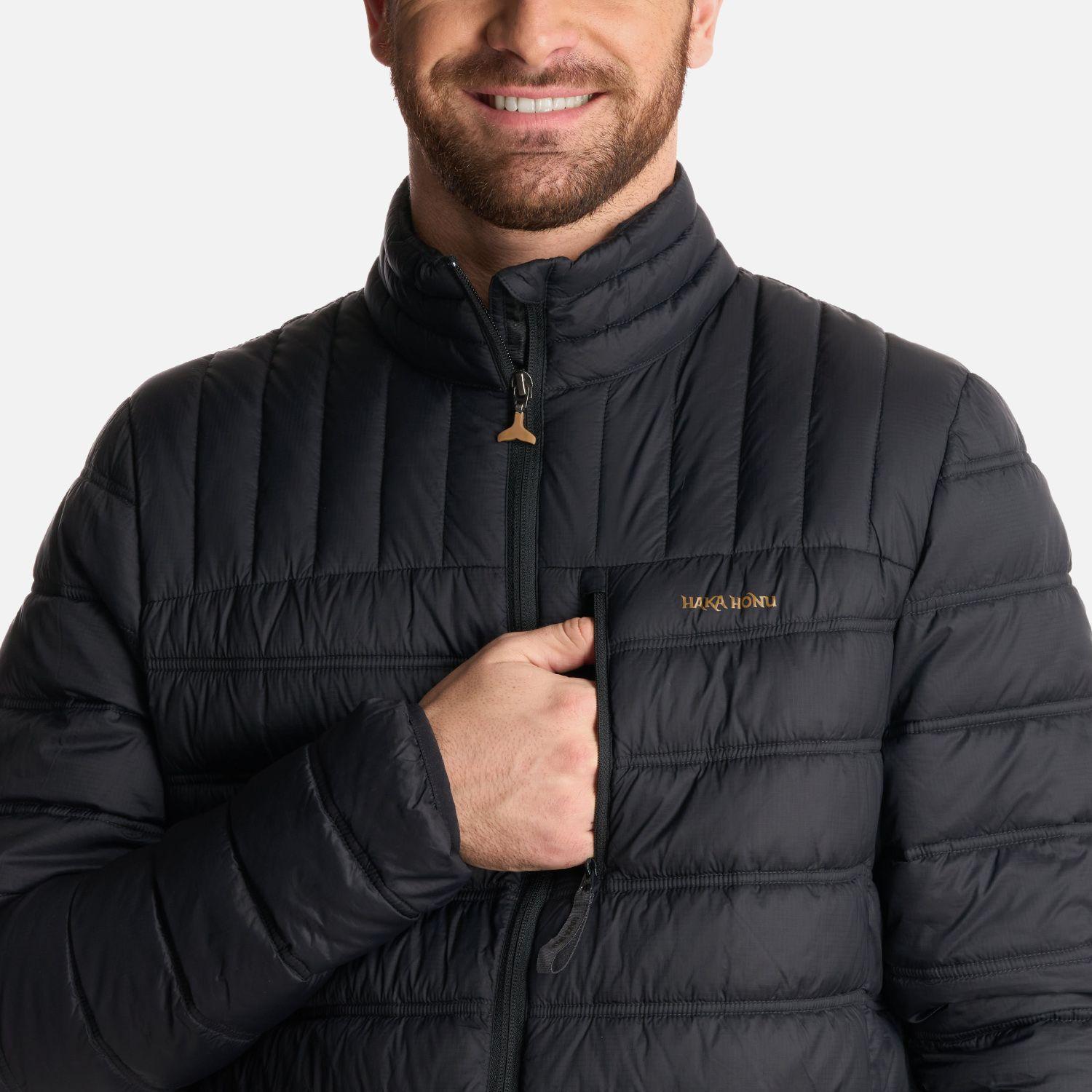 Chaqueta Hombre Ultraliviana Negro Haka Honu-3